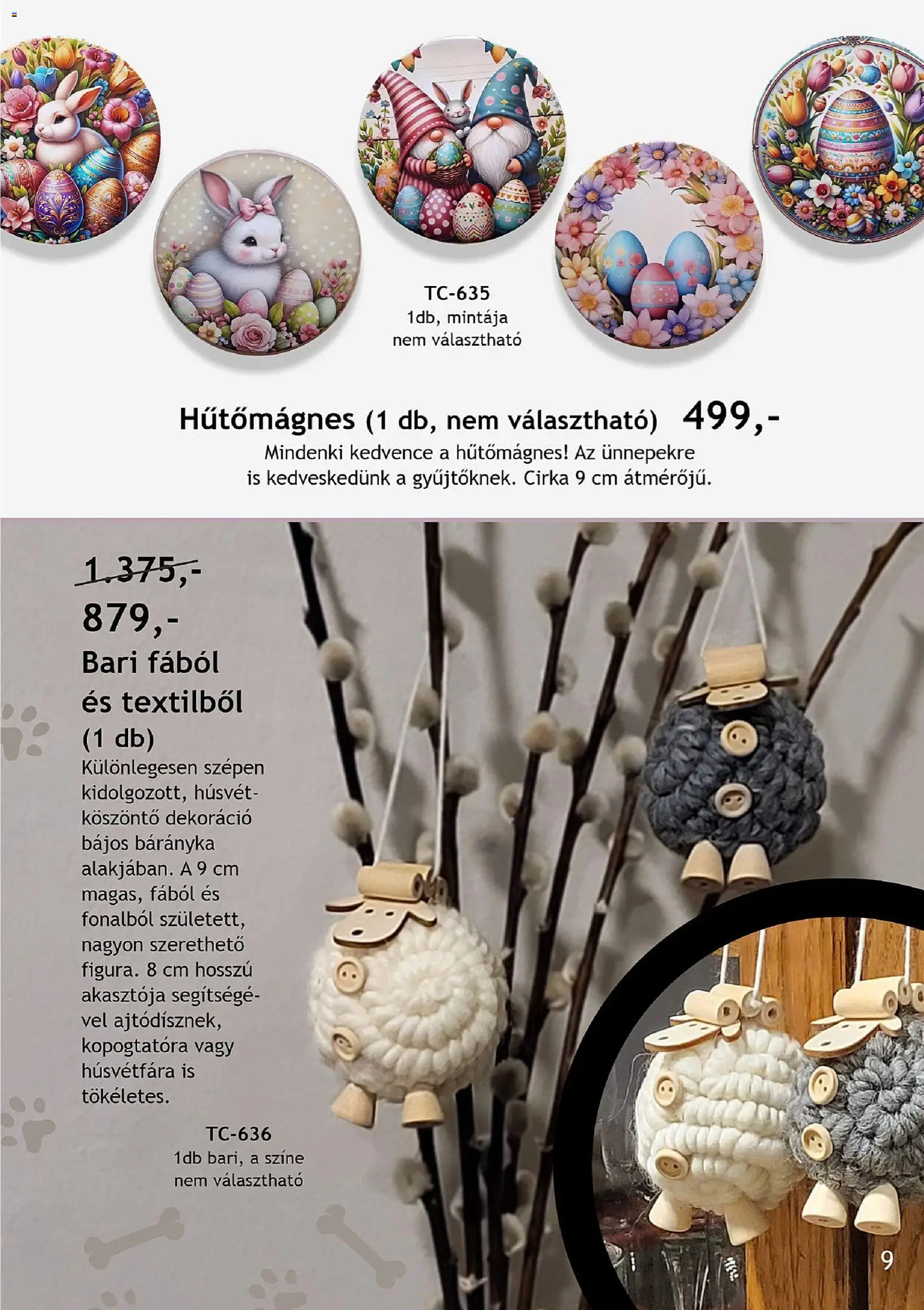 Betly akciós ujság - amely érvényes a következő dátumtól: 22.02.2026 | Oldal: 9 | Termékek: Dekoráció