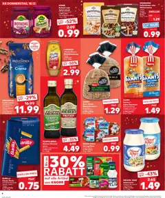 Kaufland Prospekt 	 ab 18.12.2025 gültig | Seite: 4 | Produkte: Barilla, Dressing, Pasta, Brot