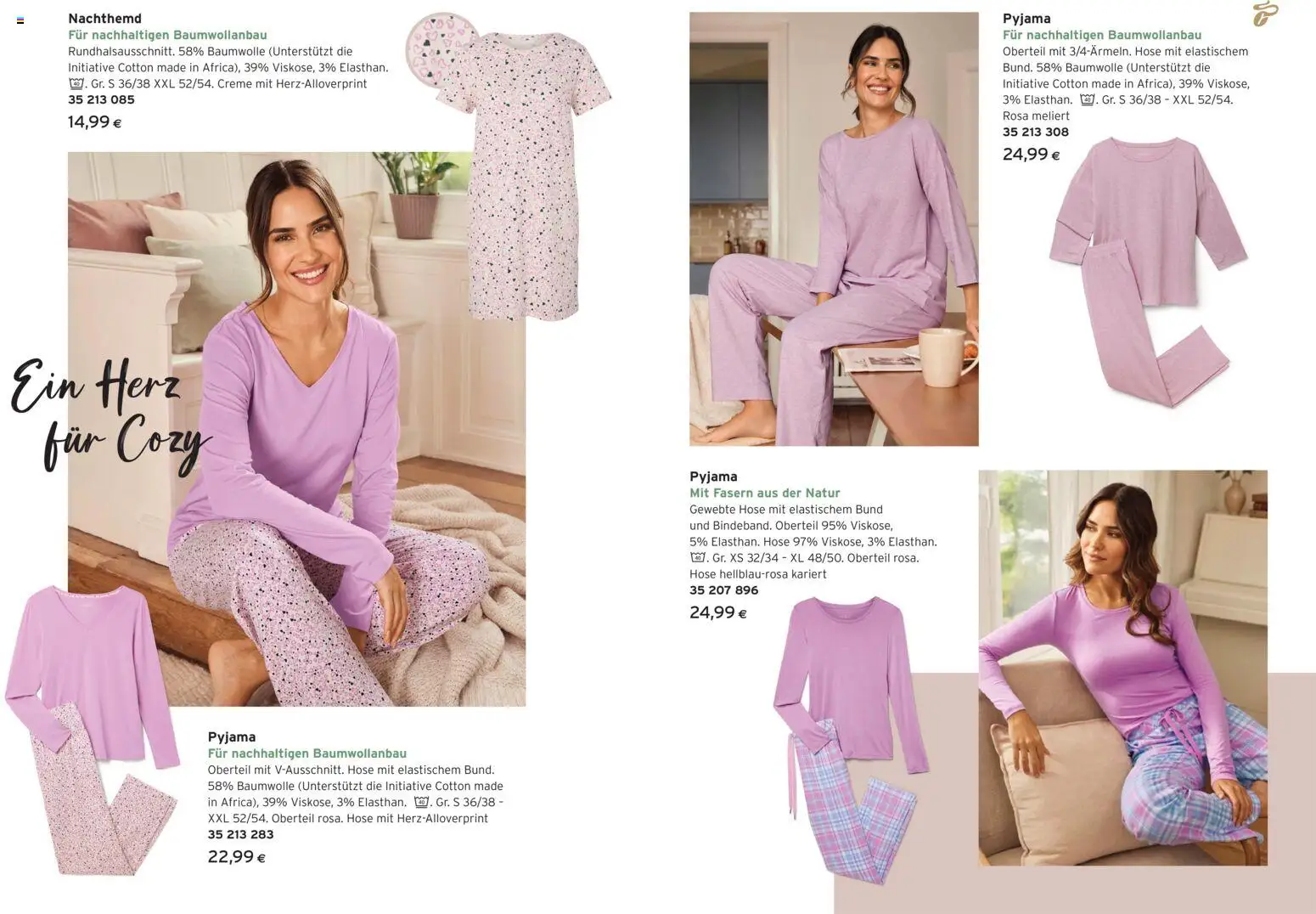 Tchibo Eduscho  Tchibo Magazin gültig ab 21.01.2026 | Seite: 4 | Produkte: Hose, Pyjama, Creme