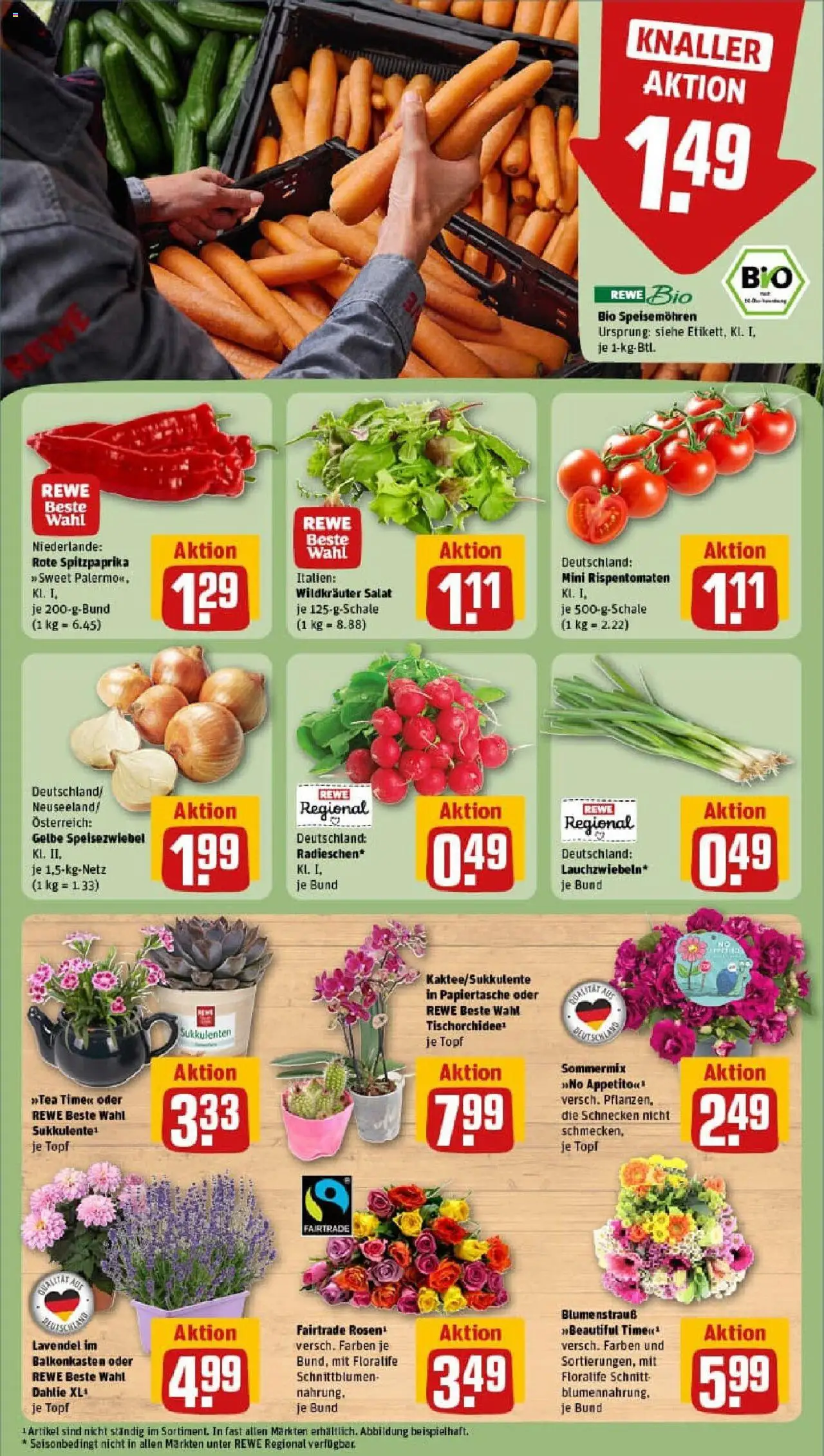 Rewe prospekt Laatzen	 - gültig ab dem 29.06.2025 | Seite: 9 | Produkte: Lavendel, Salat