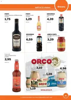 Anteprima del volantino Volantino Sogegross	 valido a partire dal 08.10.2025 | Pagina: 37 | Prodotti: Aceto di mele, Salsa, Acciughe, Aceto