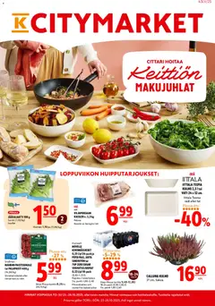 K-Citymarket-mainoslehti voimassa 23.10.2025 alkaen