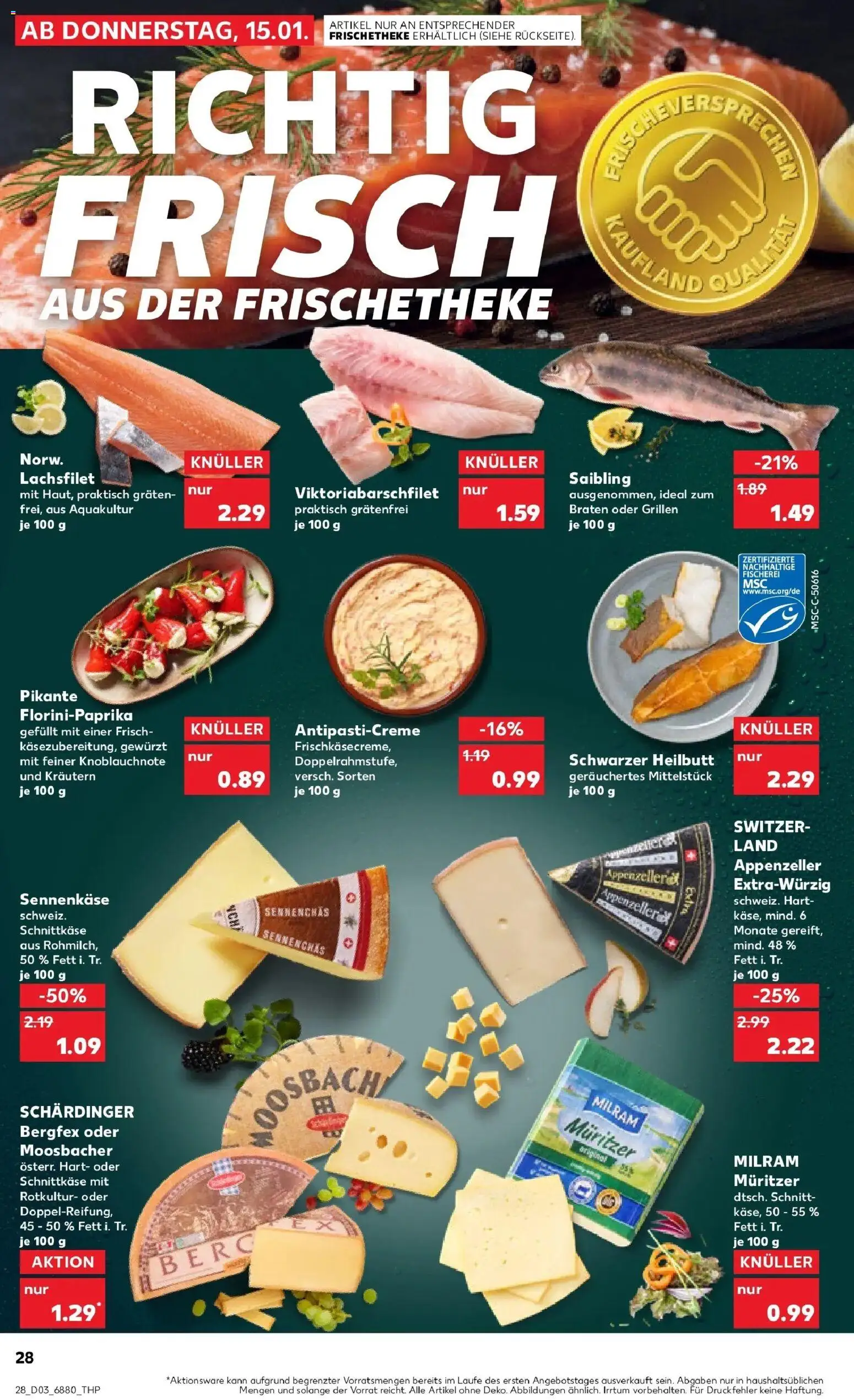 Kaufland prospekt Neunkirchen	 – gültig ab 19.01.2026 | Seite: 28 | Produkte: Milram