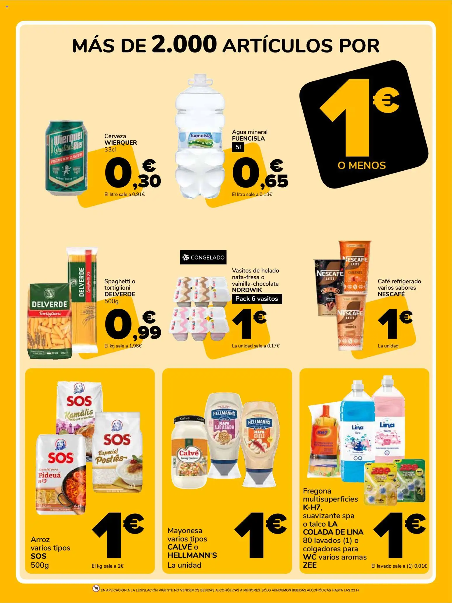 Supeco folleto │ válido desde el 31.03.2026 | Página: 5 | Productos: Café, Arroz, Helado, Agua mineral