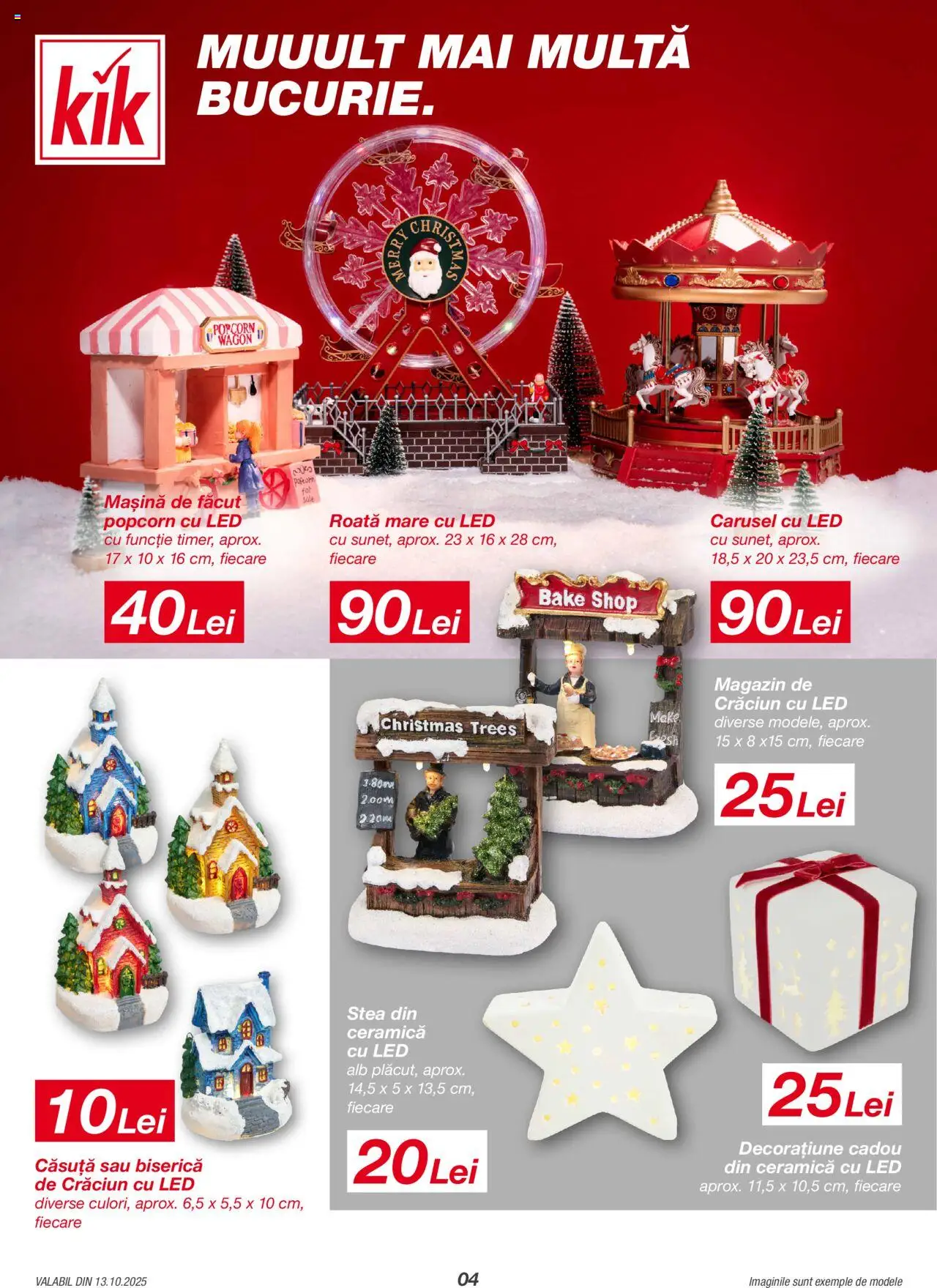 Noul catalog Kik – valabil de la 13.10.2025 | Pagină: 4 | Produse: Babak