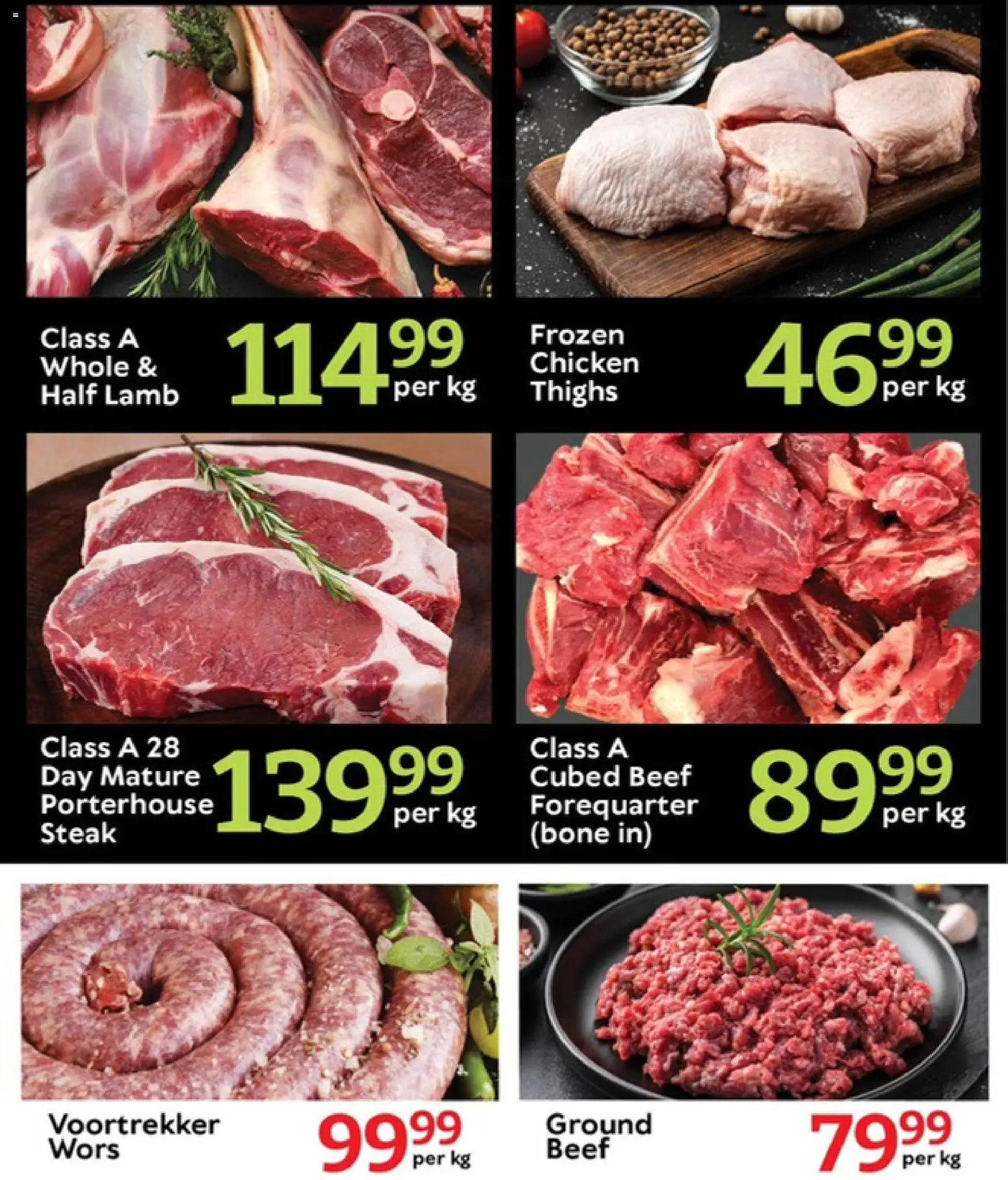 New Oxford Freshmarket catalogue – valid from 07.04.2026 | Page: 3 | Products: Steak, Chicken, Beef