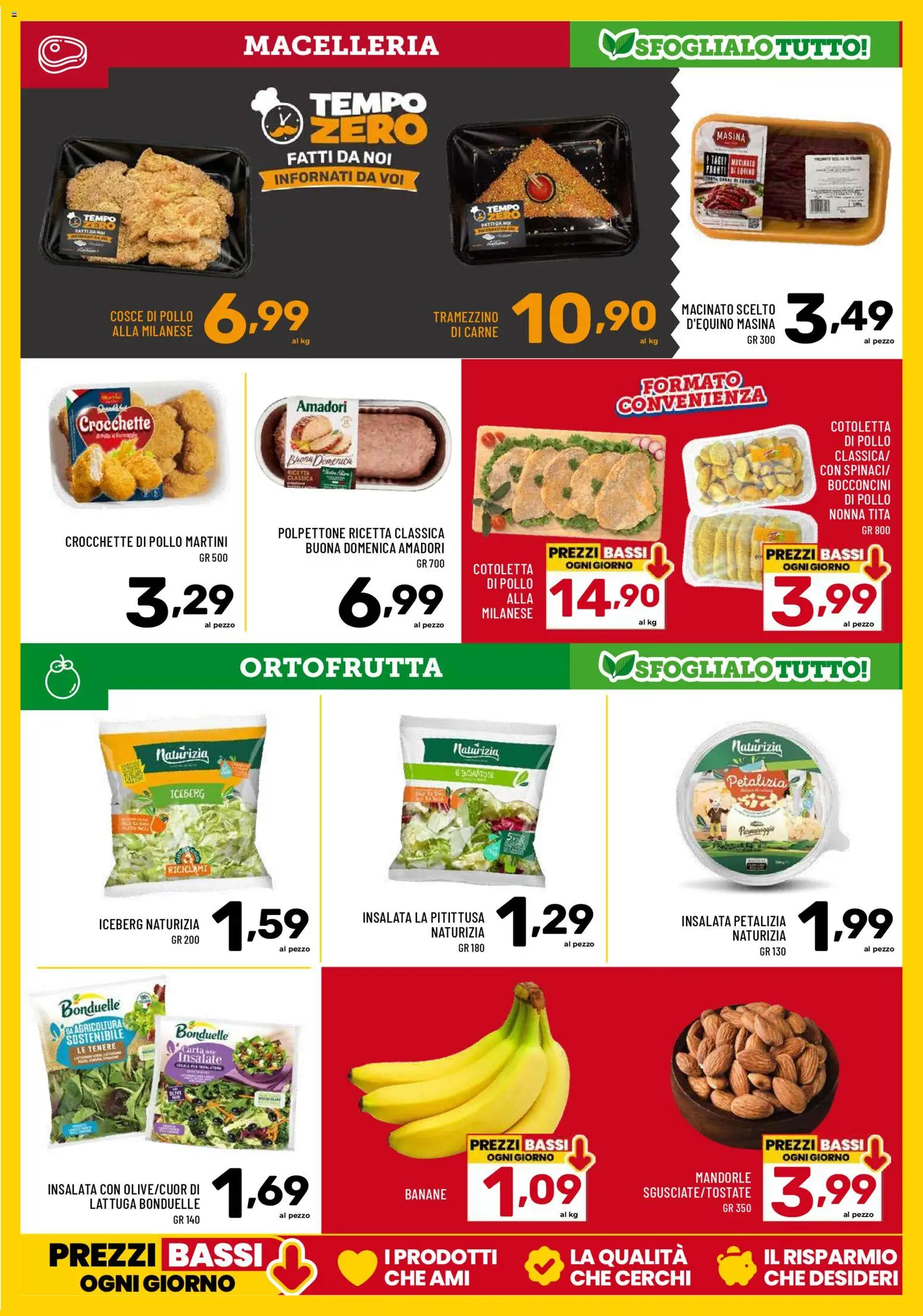 Volantino Il Centesimo del 18.03.2026 | Pagina: 5 | Prodotti: Mandorle, Crocchette, Tramezzino, Macinato
