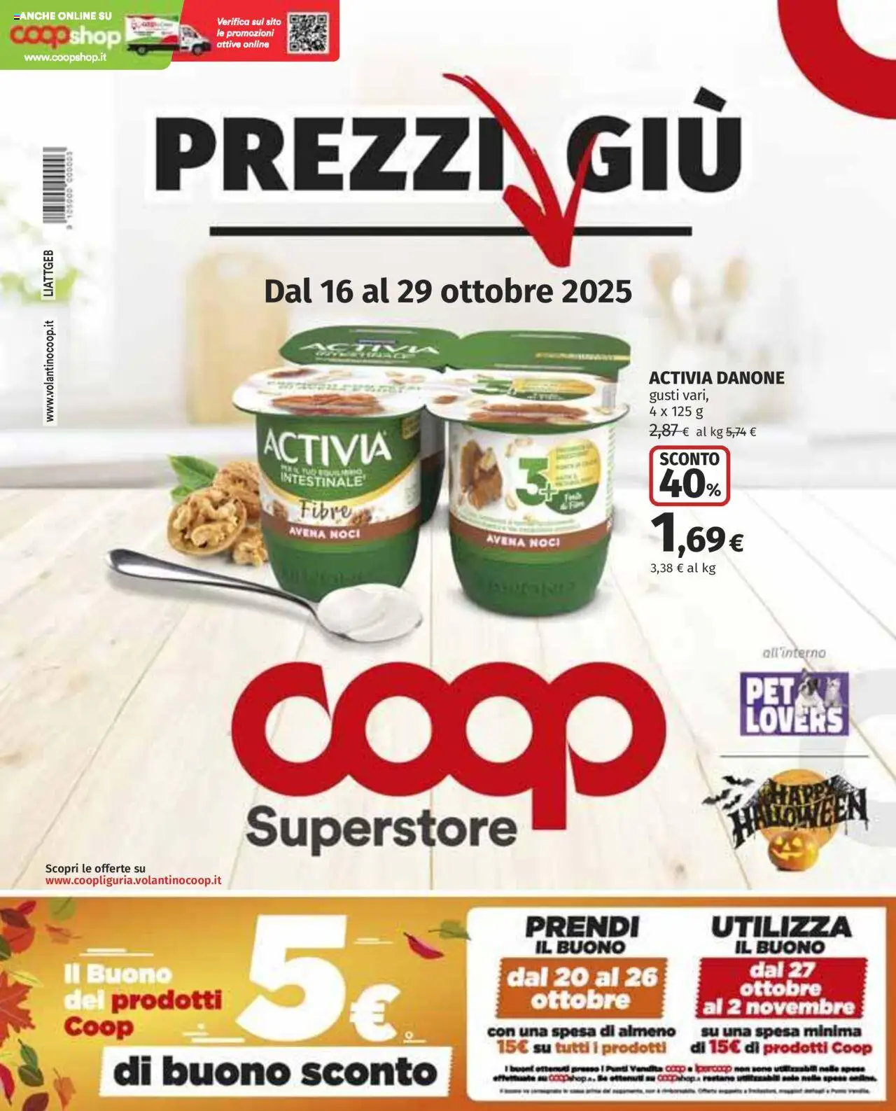 Volantino COOP del 16.10.2025 | Pagina: 1 | Prodotti: Noci