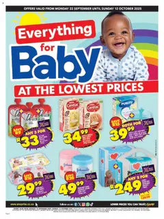 Shoprite specials catalogue – valid from 22.09.2025