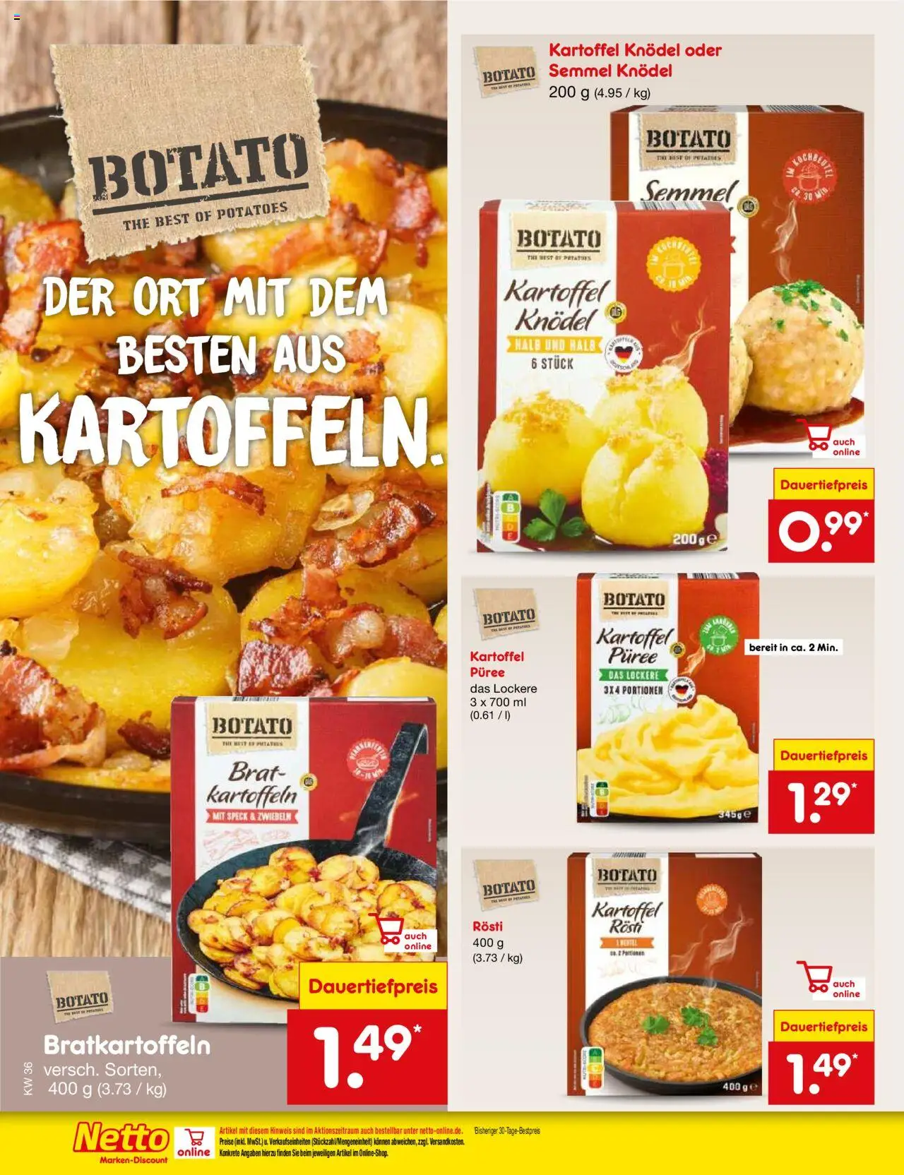 Netto Marken-Discount Prospekt 	 - gültig ab dem 01.09.2025 | Seite: 16 | Produkte: Kartoffeln, Zwiebeln