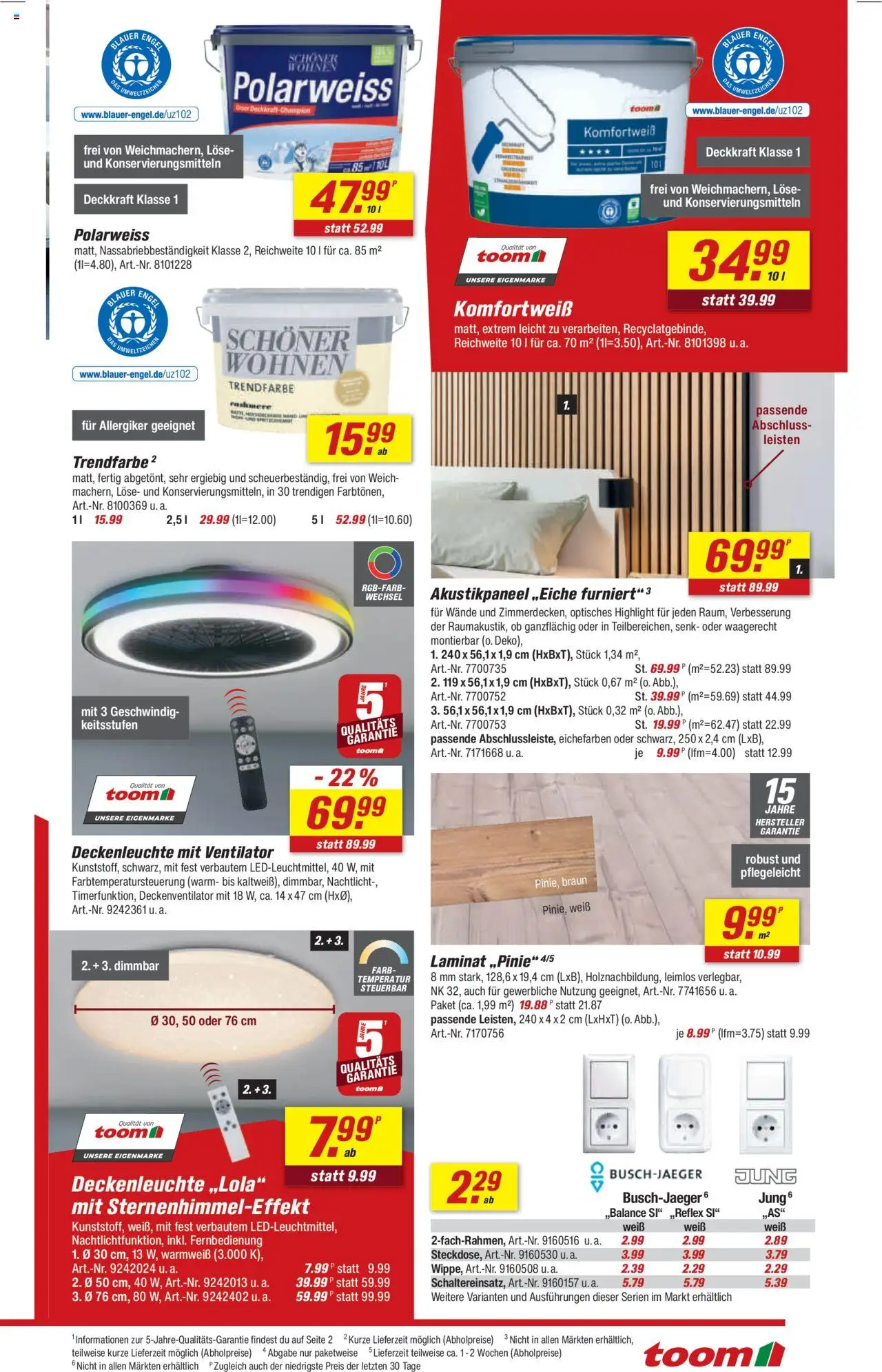 Toom Baumarkt Prospekt - gültig ab dem 11.08.2025 | Seite: 11 | Produkte: Ventilator, Nachtlicht