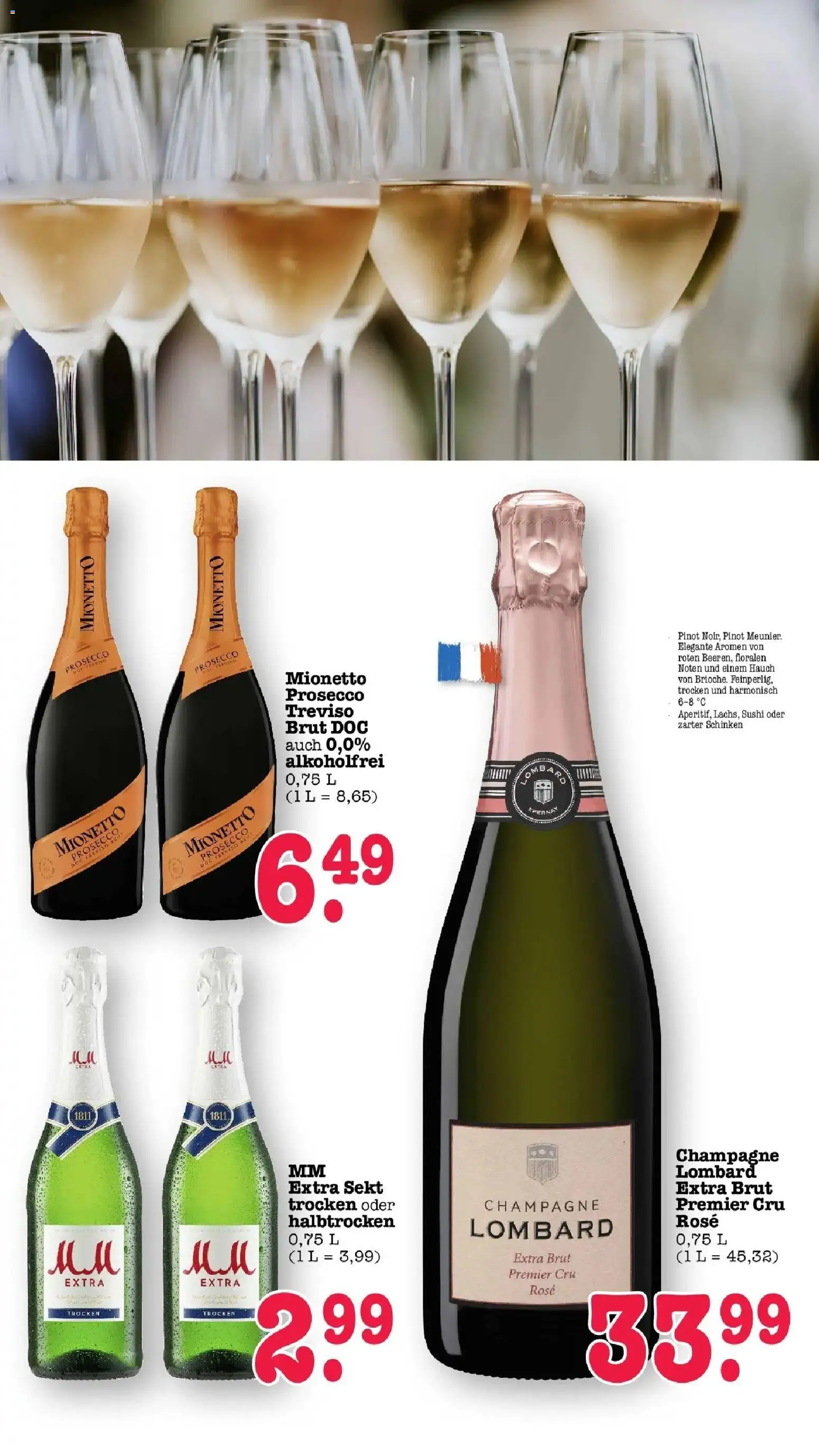 E center Prospekt Mainz-Weisenau	 – gültig ab 12.04.2026 | Seite: 46 | Produkte: Sekt, Prosecco, Schinken