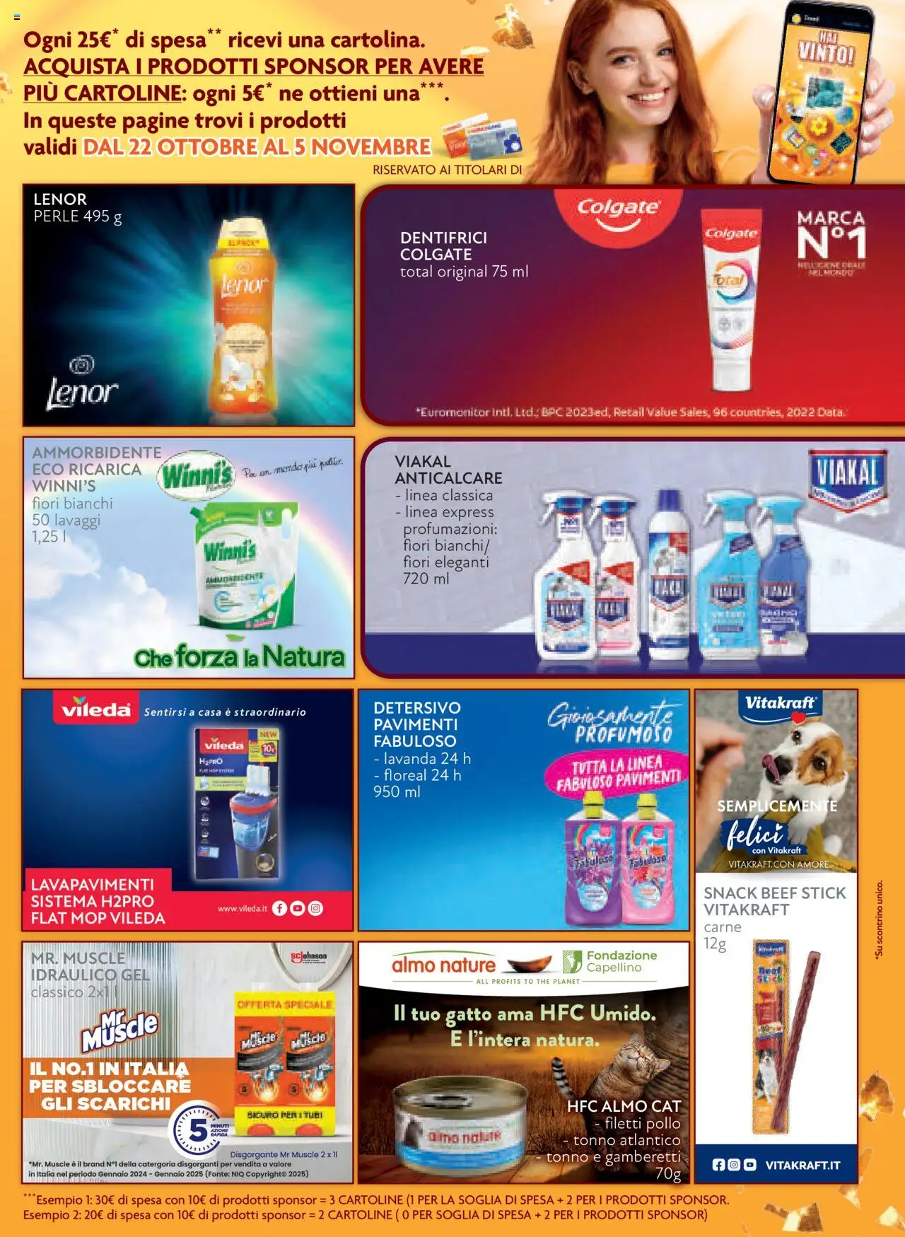 Volantino Conad del 22.10.2025 | Pagina: 11 | Prodotti: Pollo, Anticalcare, The, Tonno