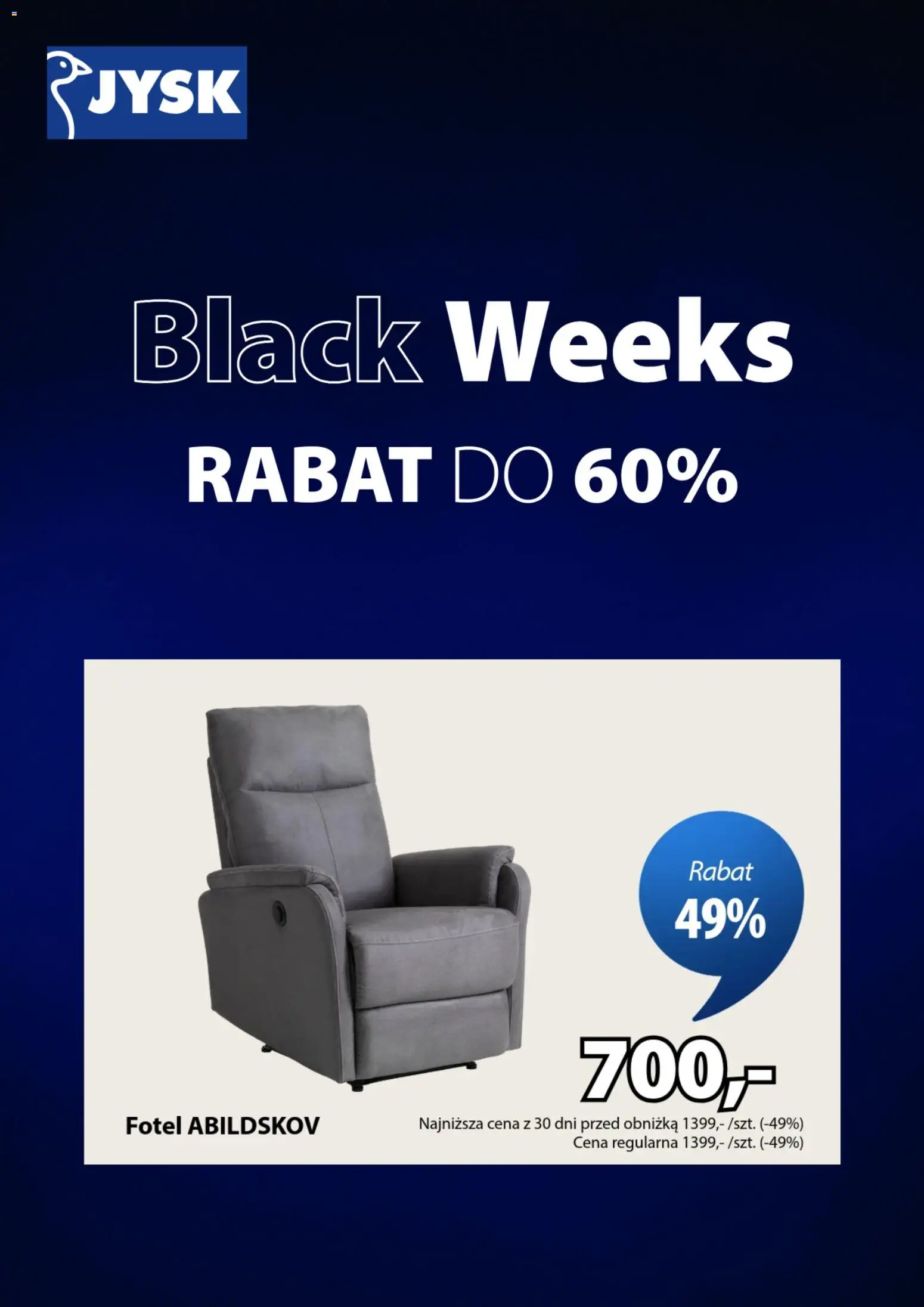JYSK Black Friday od 05.11.2025 | Strona: 1 | Produkty: Fotel