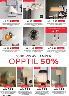 Forhåndsvisning av Skeidar kundeavis gyldig fra 20.10.2025 | Side: 26 | Produkter: Taklampe, Ledning, Skjerm, Glass