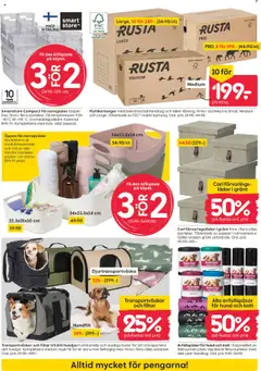 Rusta reklamblad aktuell från 08.09.2025 | Sida: 7 | Produkter: Förvaringslådor, Avfallspåsar, Filt, Galler