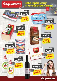 CBA Komfos leták platný od 22.01.2026