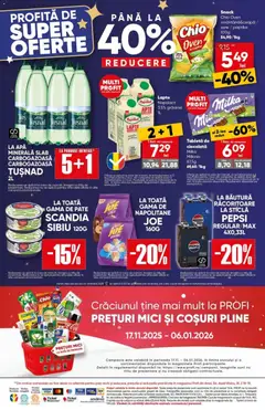 Ofertele Profi valabile de la 26.12.2025 | Pagină: 16 | Produse: Pate, Vitrină, Rom, Apă