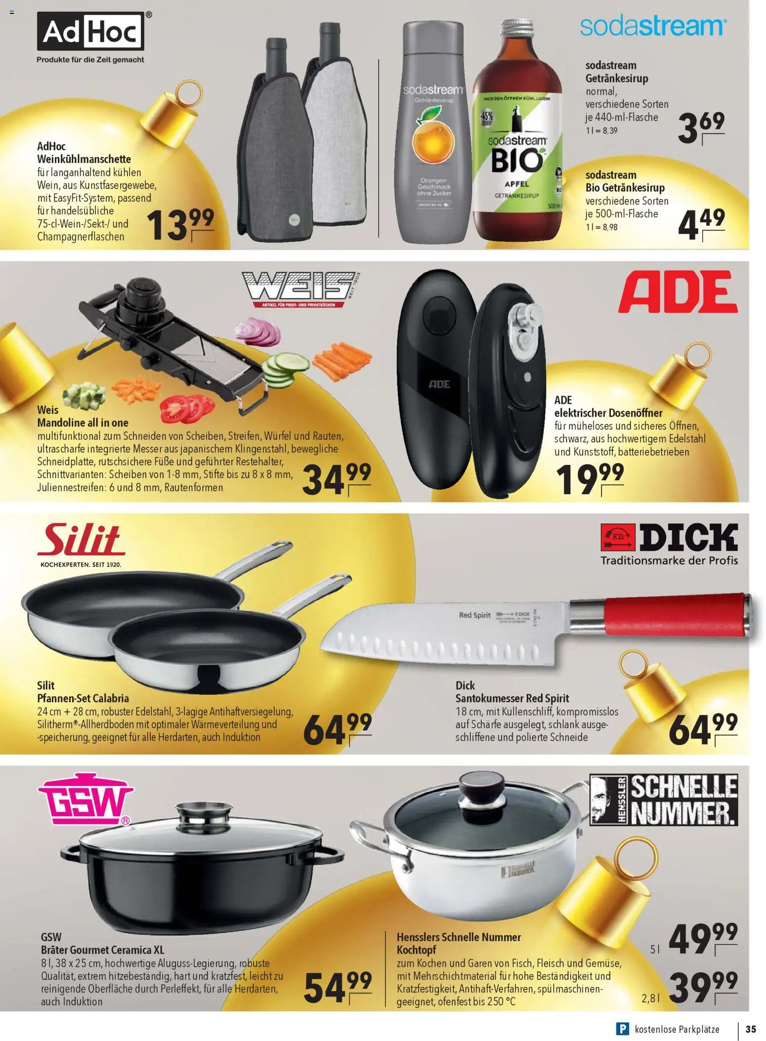 CITTI Markt Prospekt 	 – gültig ab 03.12.2025 | Seite: 39 | Produkte: Äpfel, Zucker, Fleisch, Sodastream