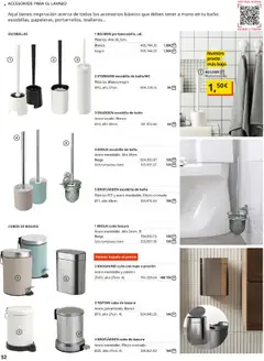 Vista previa Catálogo IKEA Baños válido desde el 01.09.2025 | Página: 52 | Productos: Cubo con tapa, Lavabo, Baño, Διακόπτης κυκλώματος