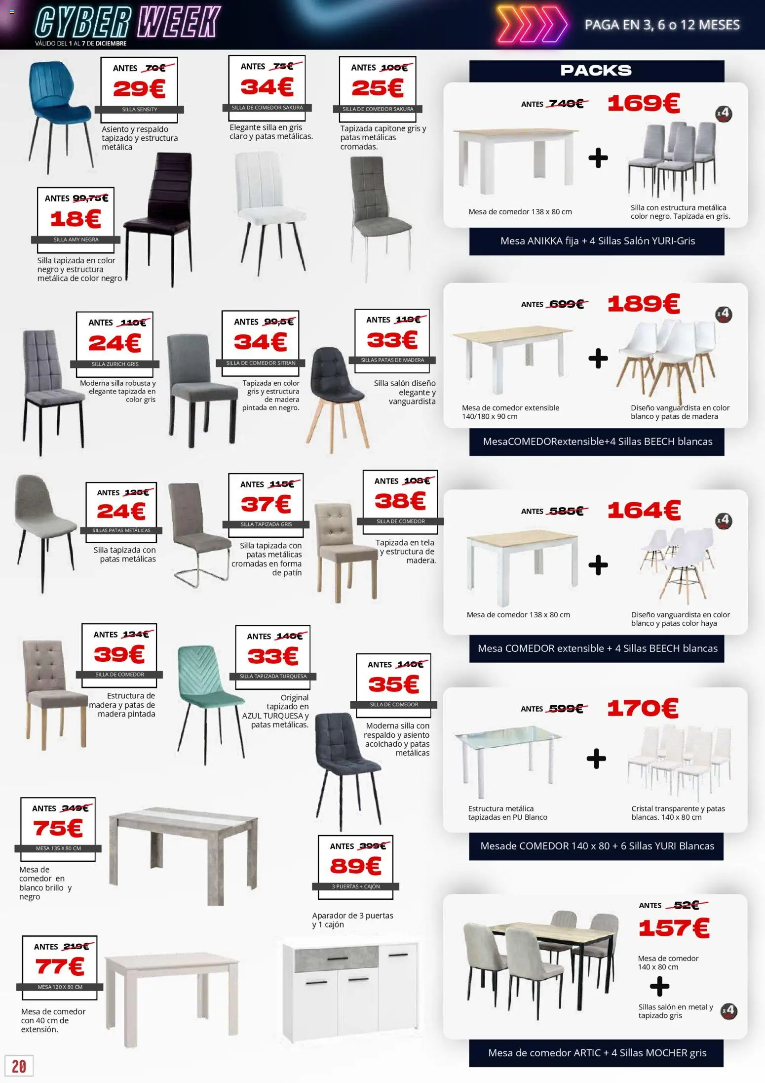 Atrapa Muebles - Cyber Week │ válido desde el 01.12.2025 | Página: 20