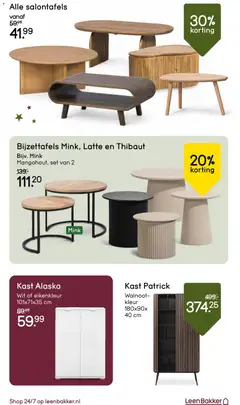 Leen Bakker - Folder - Voorbeeld van een folder van Leen Bakker, geldig van 08.12.2025 | Pagina: 16 | Producten: Kast, Bijzettafels