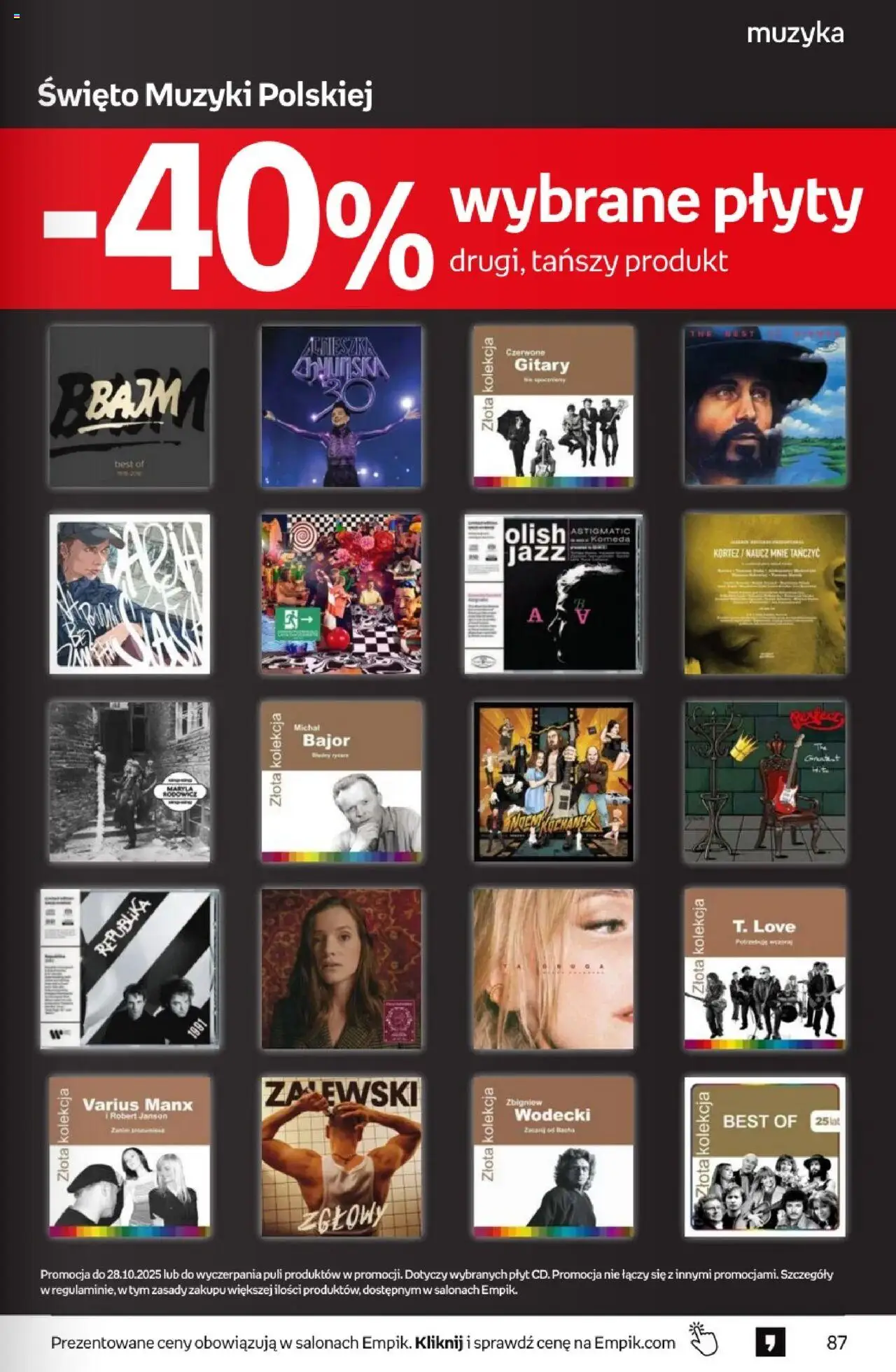 Empik promocje od 24.09.2025 | Strona: 87 | Produkty: Plyty, Komoda