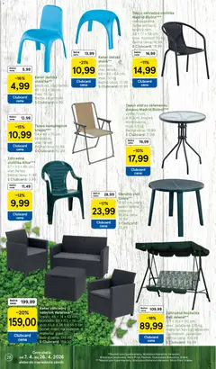 Tesco leták platný od 15.04.2026 | Strana: 28 | Produkty: Nábytok, Pohovka, Stôl, Okrúhly stôl