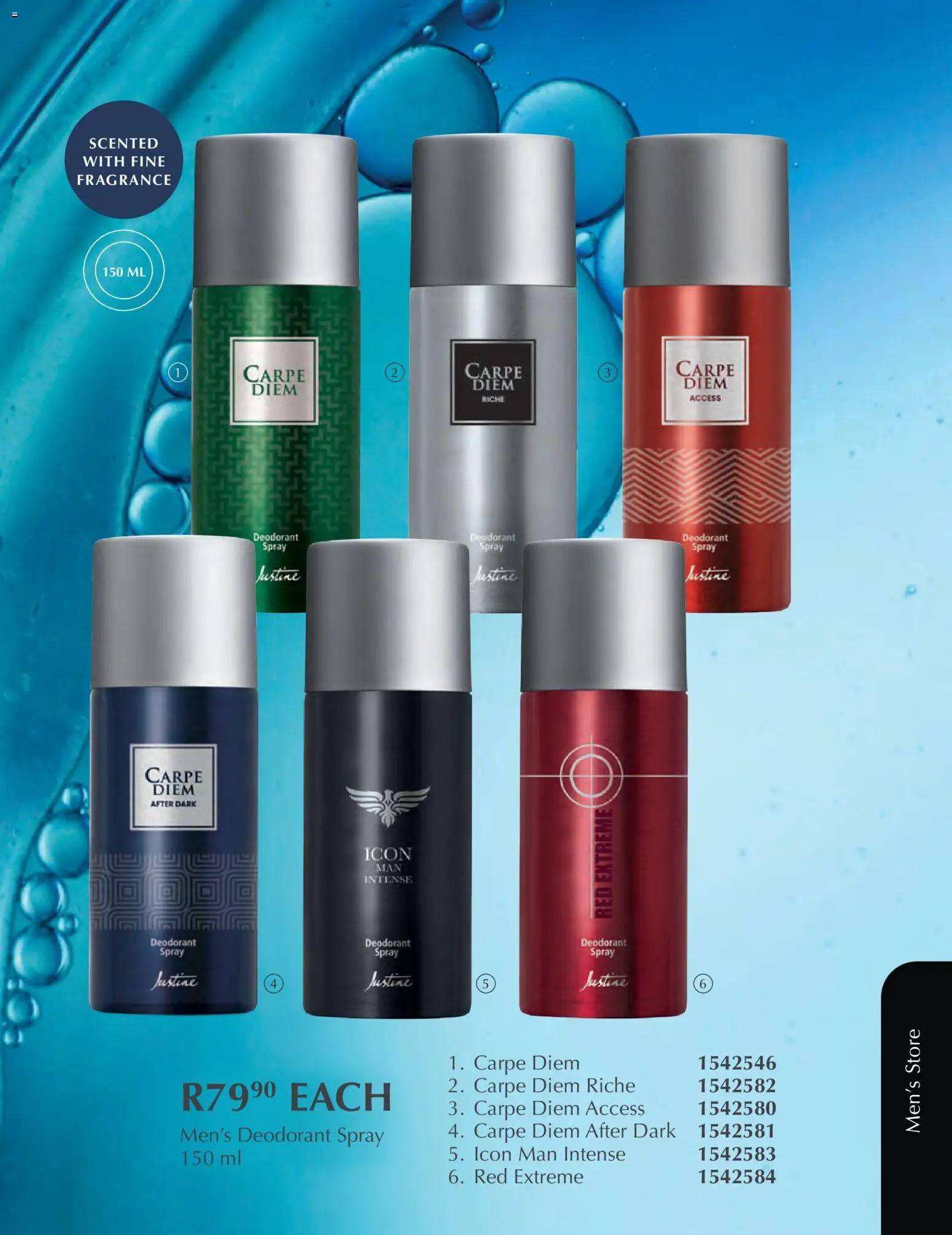 New Justine catalogue – valid from 01.02.2026 | Page: 74 | Products: Fragrance, Deodorant