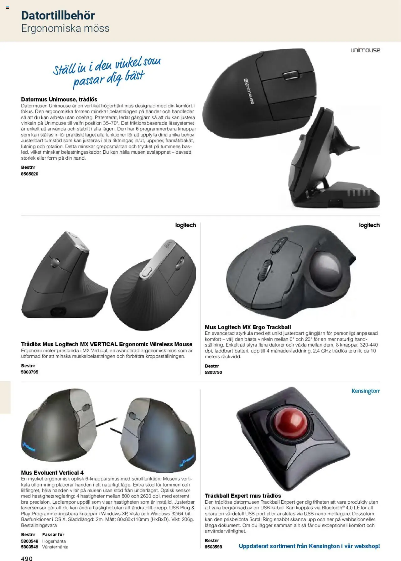 Office Depot reklamblad aktuell från 01.02.2025 | Sida: 492 | Produkter: Ring, Mus, USB, Datormus