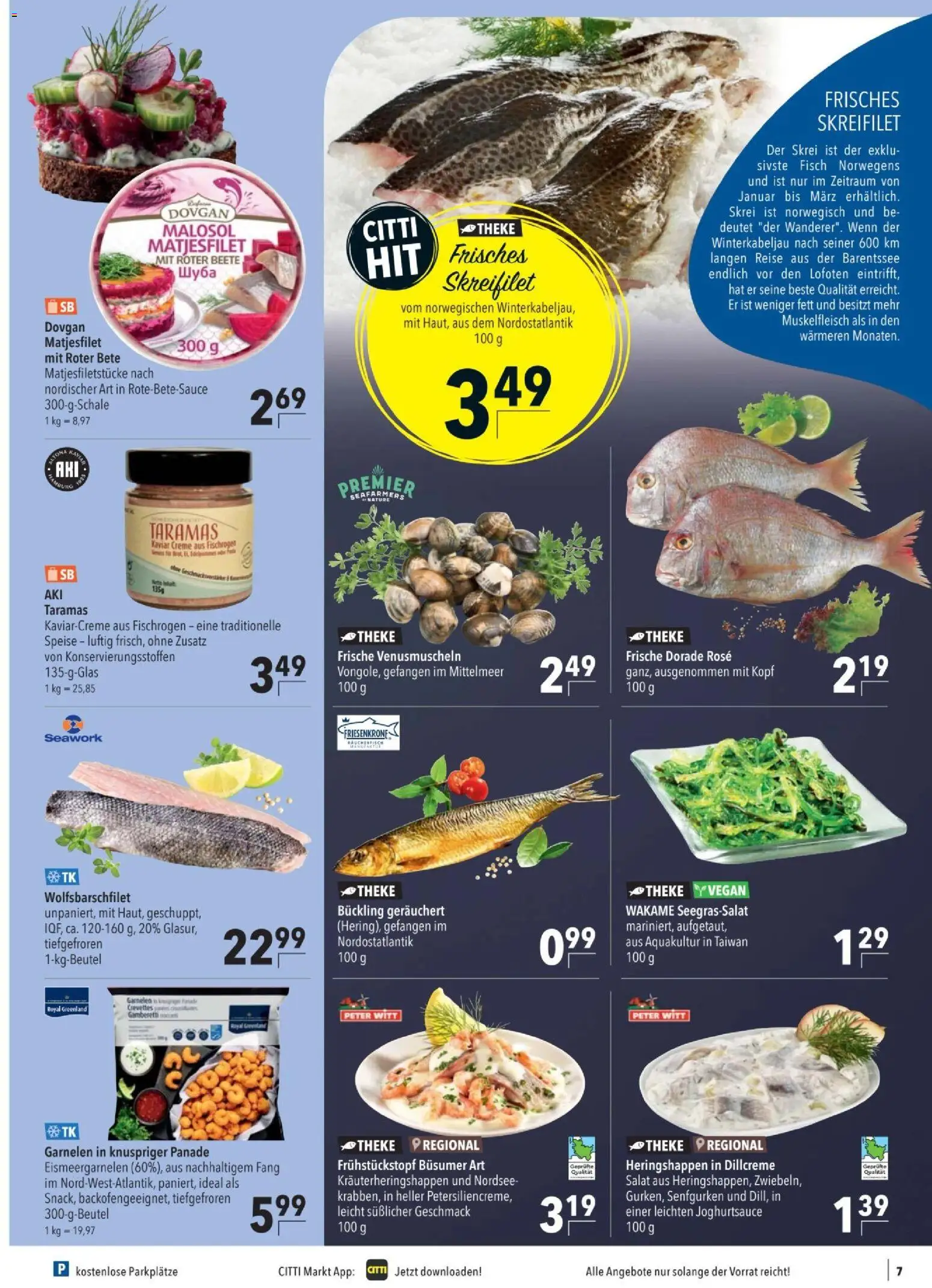 CITTI tilbudsavis – gyldig fra 14.01.2026 | Side: 7 | Produkter: Creme, Salat, Hat