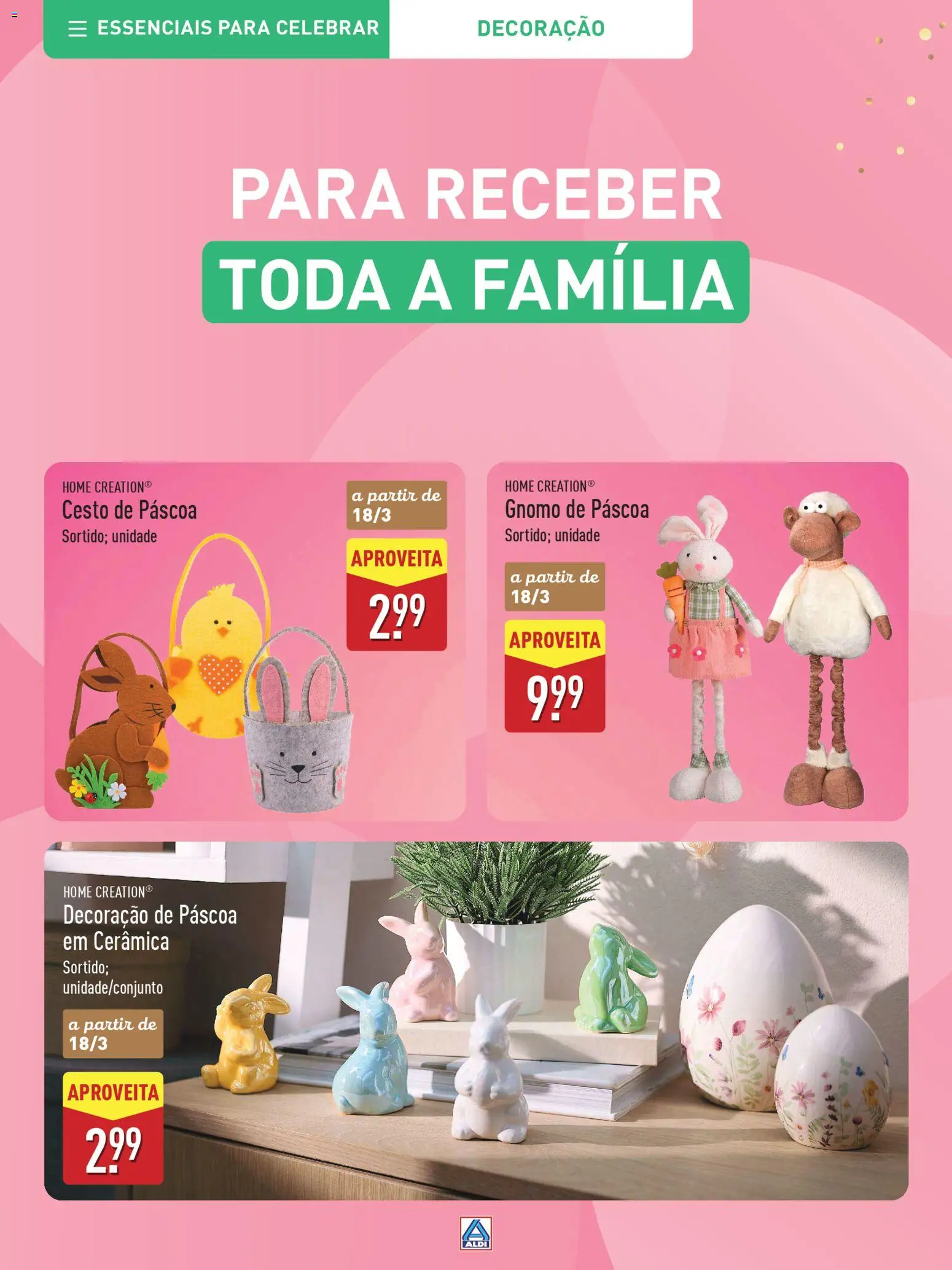 Aldi Especial Páscoa │ válido de 11.03.2026 | Página: 66