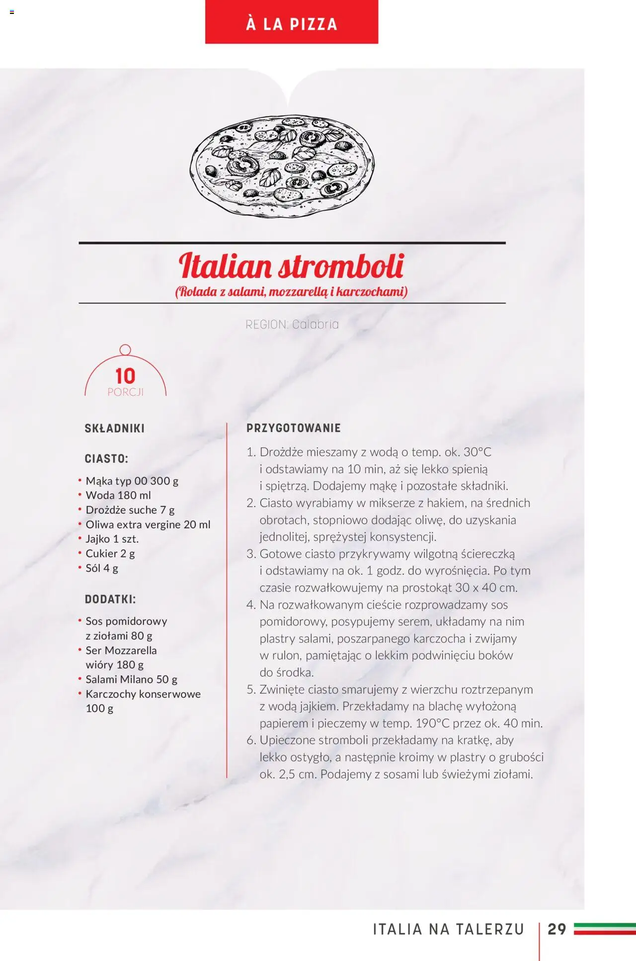 Makro Gazetka - Ebook kuchnia włoska od 16.05.2023 | Strona: 29 | Produkty: Salami, Pizza, Woda, Sól