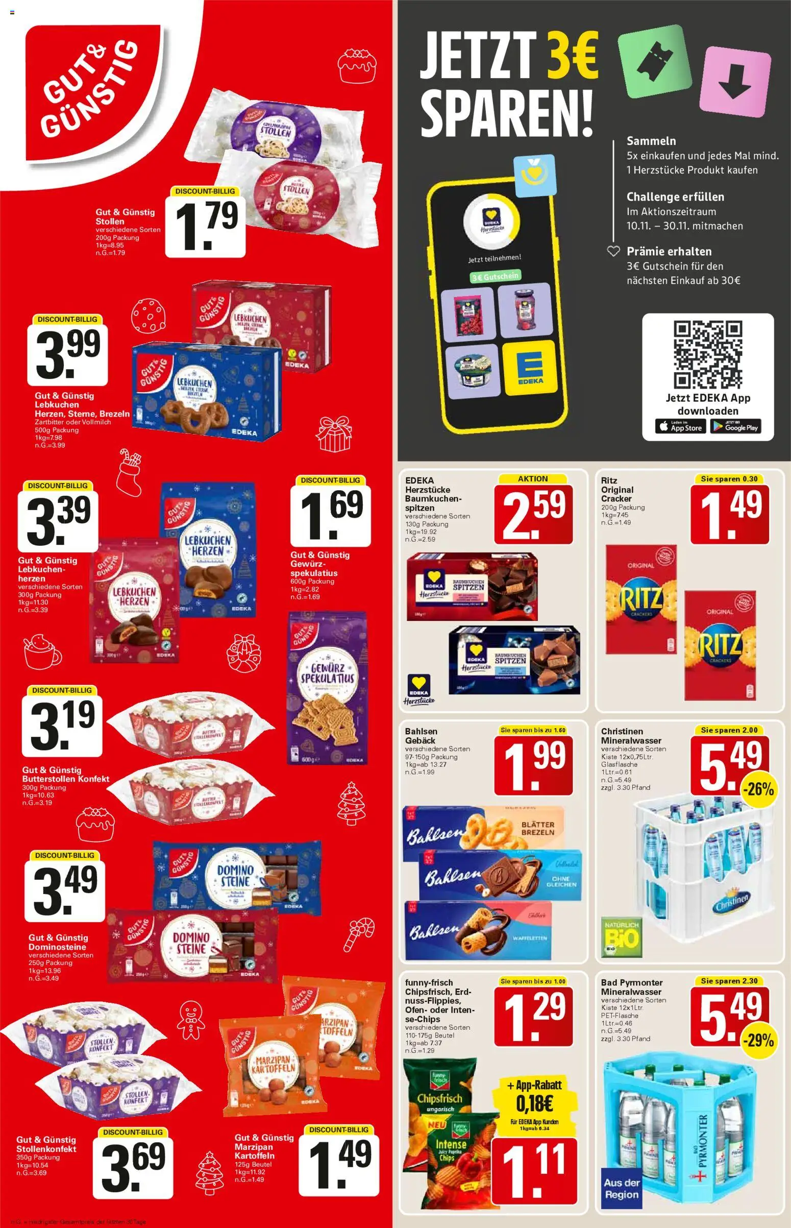WEZ Prospekt – gültig ab 17.11.2025 | Seite: 12 | Produkte: Ofen, Bad, Mineralwasser, Kartoffeln