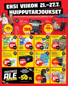 Katso Tokmanni - Ensi viikon huipputarjoukset voimassa alkaen 21.07.2025