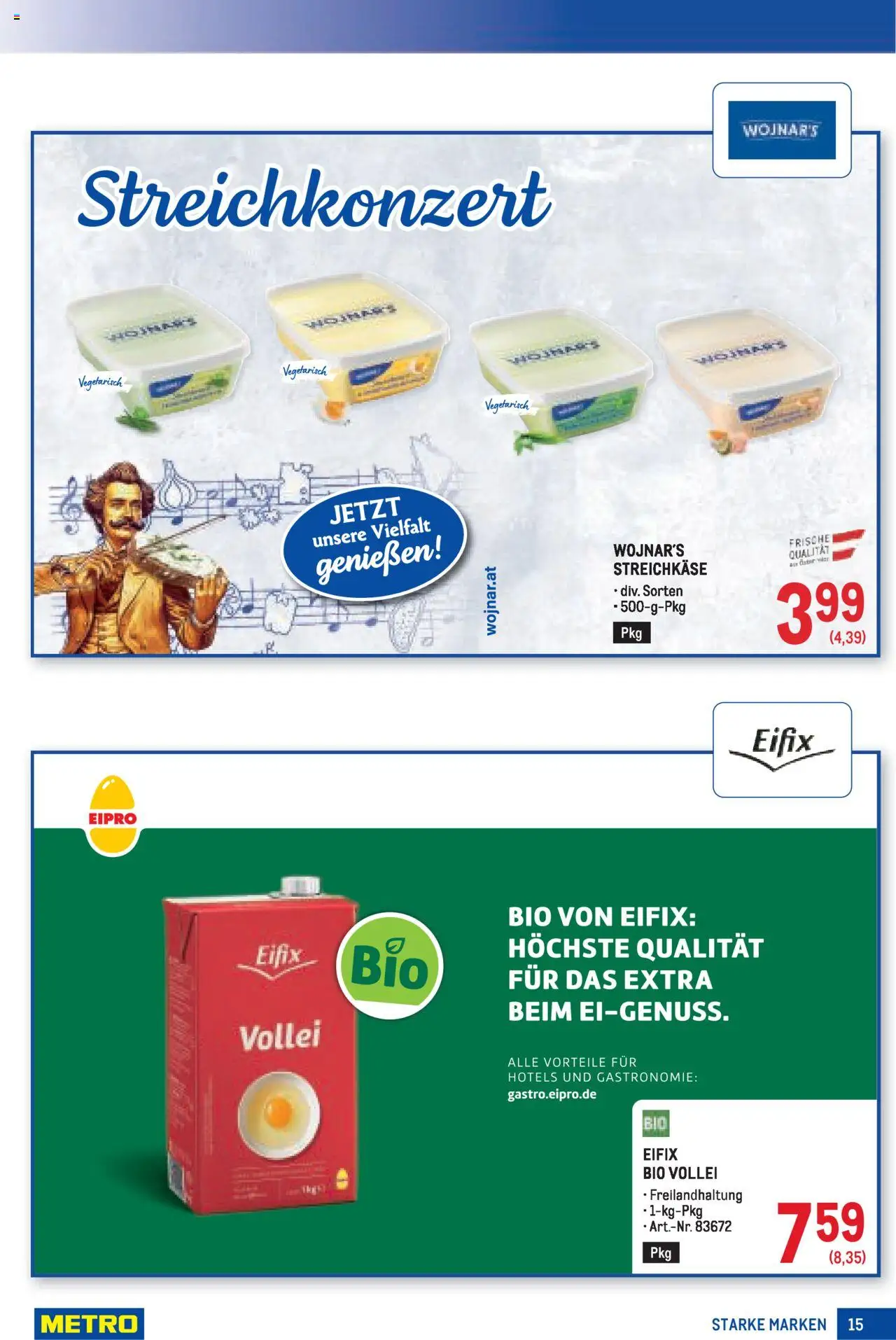 Metro  Starke Marken gültig ab 04.09.2025 | Seite: 15