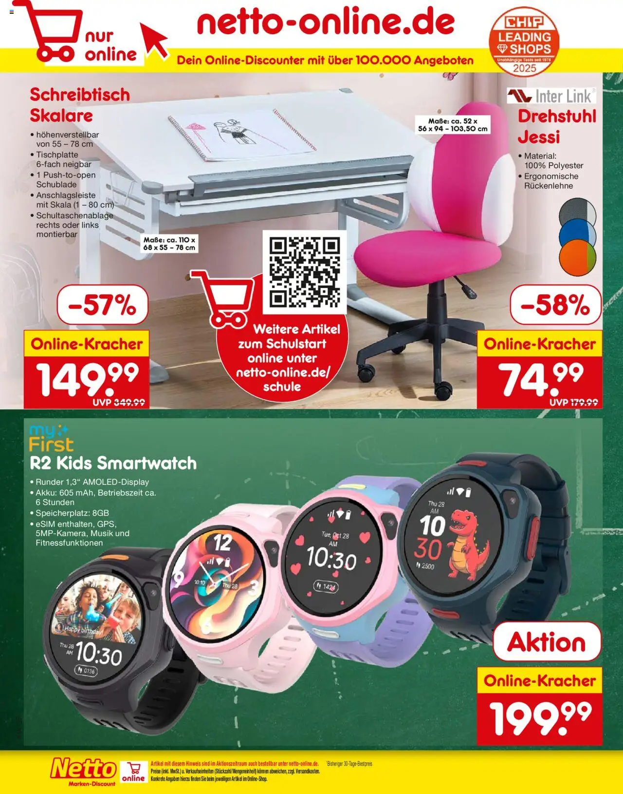 Netto Marken-Discount Prospekt 	 – gültig ab 08.09.2025 | Seite: 42 | Produkte: Smartwatch