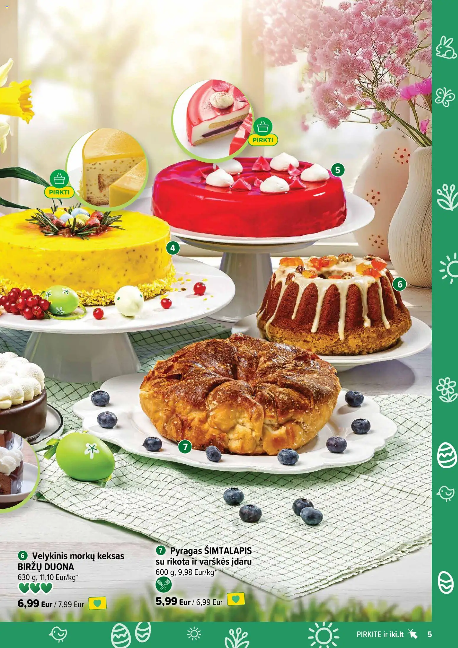 IKI akcijos nuo 30.03.2026 | Puslapis: 5 | Prekių: Pyragas, Duona
