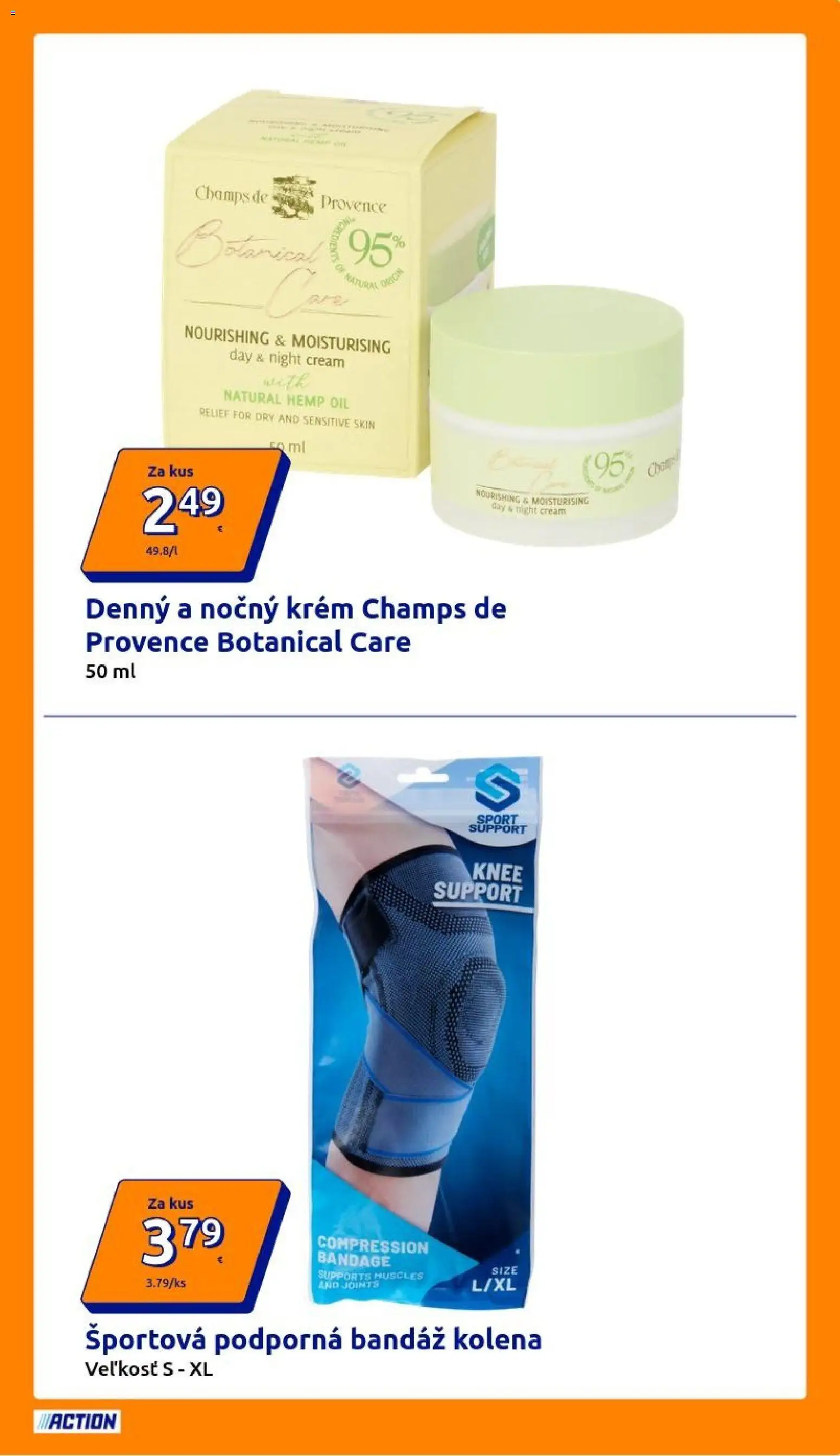 Nové Action akcie – leták je platný od 08.04.2026 | Strana: 17 | Produkty: Krém