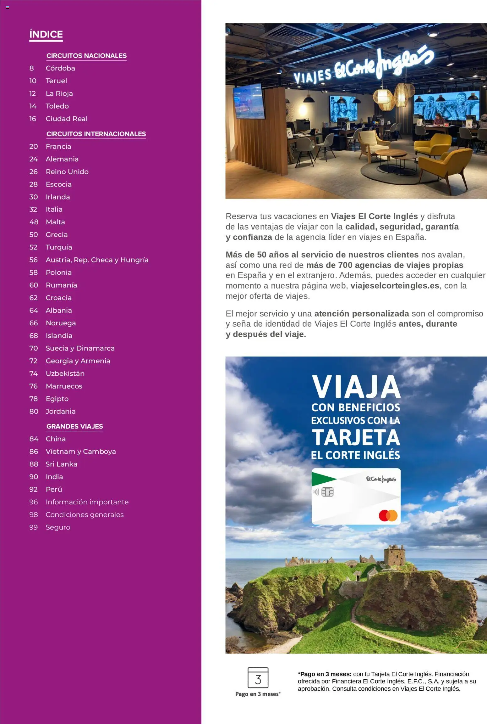 Viajes El Corte Inglés Circuitos exclusivos │ válido desde el 28.03.2026 | Página: 2