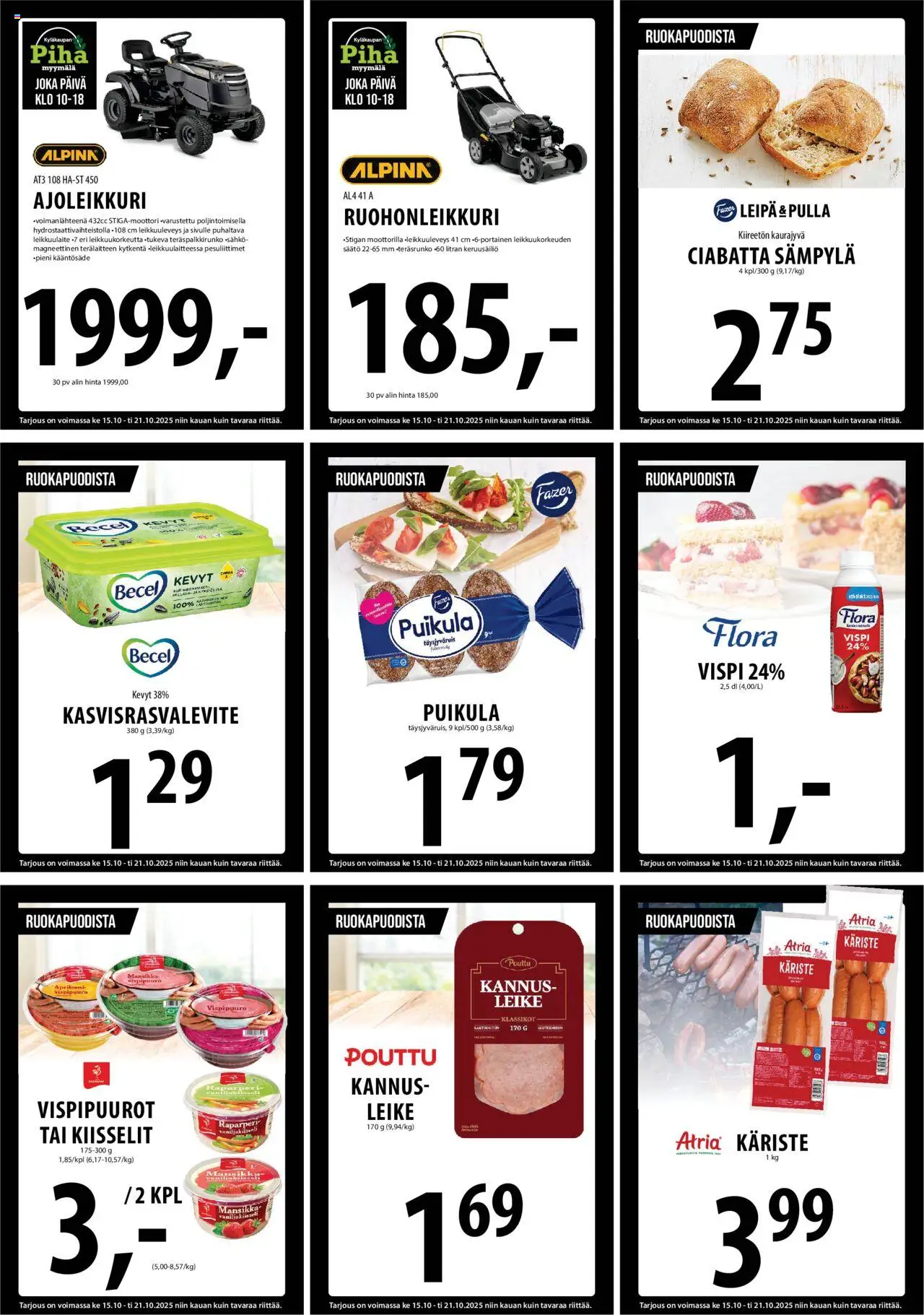 Tuuri tarjoukset – voimassa 15.10.2025 alkaen | Sivu: 29