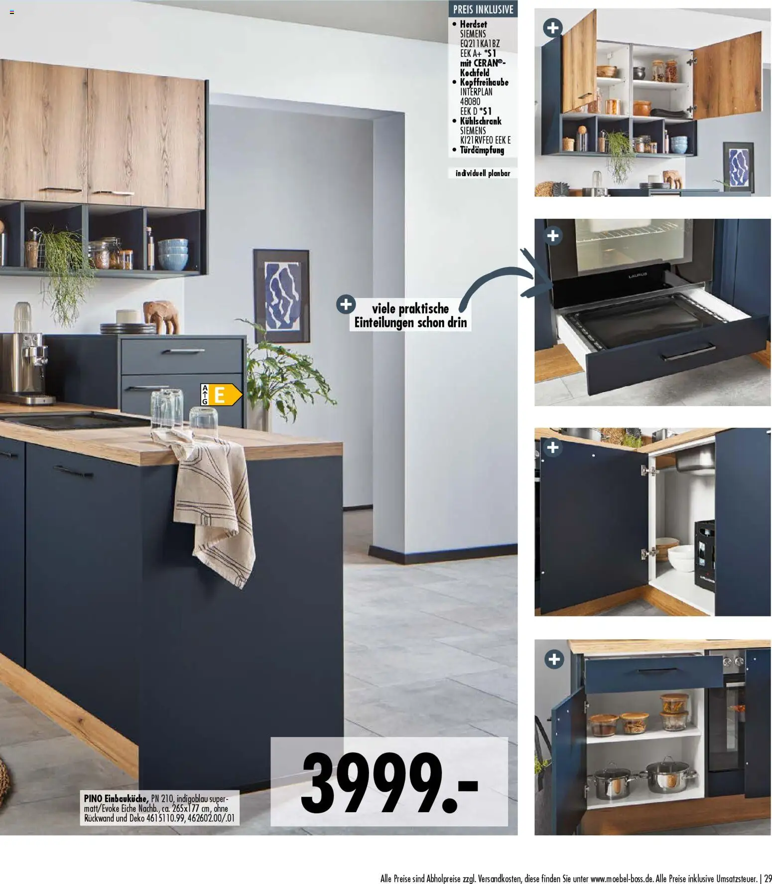 SB Möbel Boss Küchenkatalog 2026 – gültig ab 09.04.2026 | Seite: 29