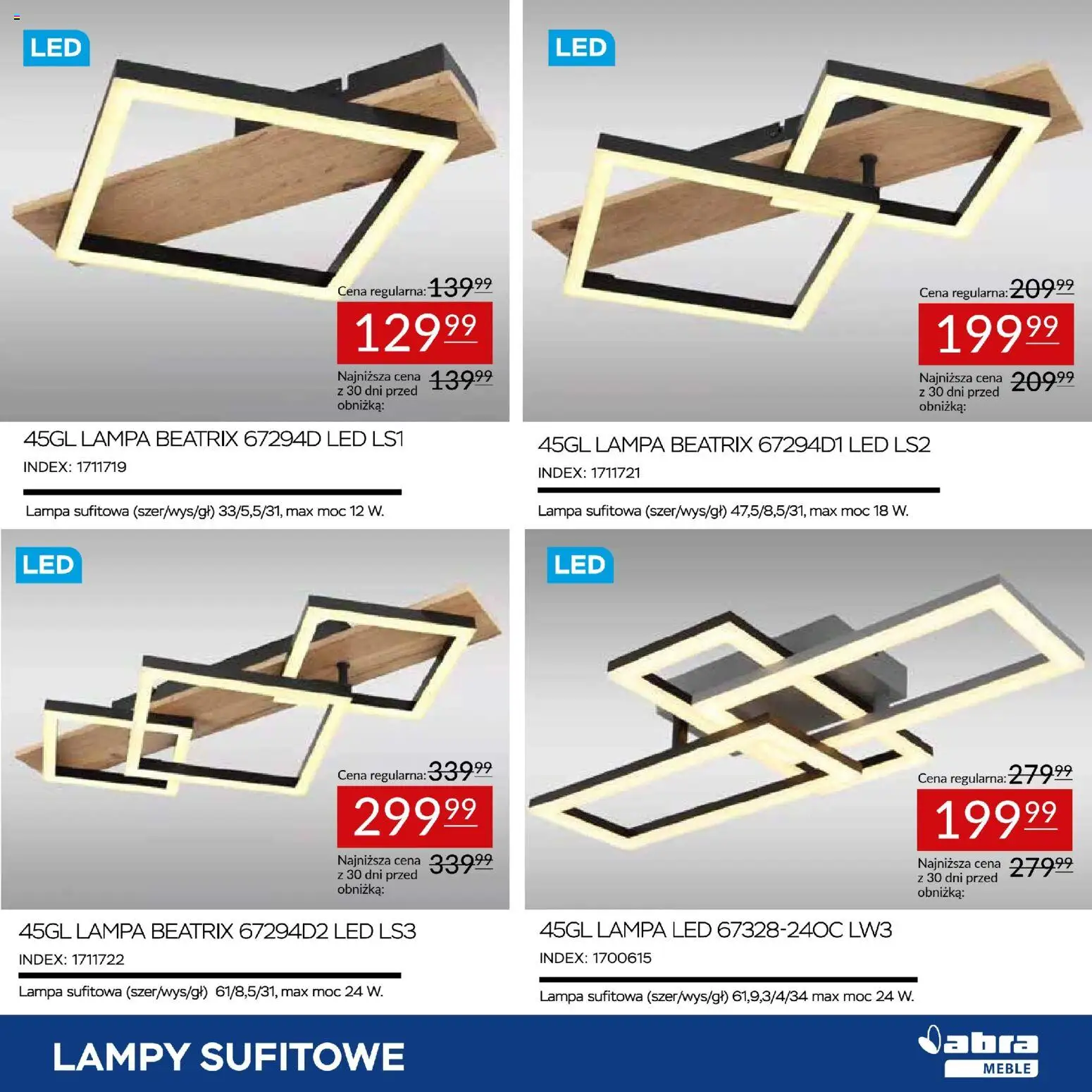 Abra meble Gazetka od 20.02.2026 | Strona: 9 | Produkty: Lampa
