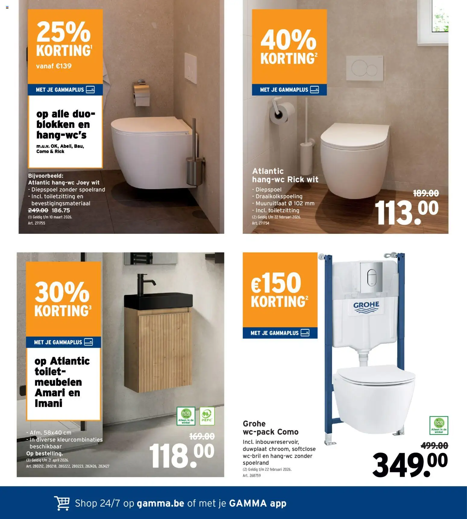 {H1} | Pagina: 12 | Producten: Toilet