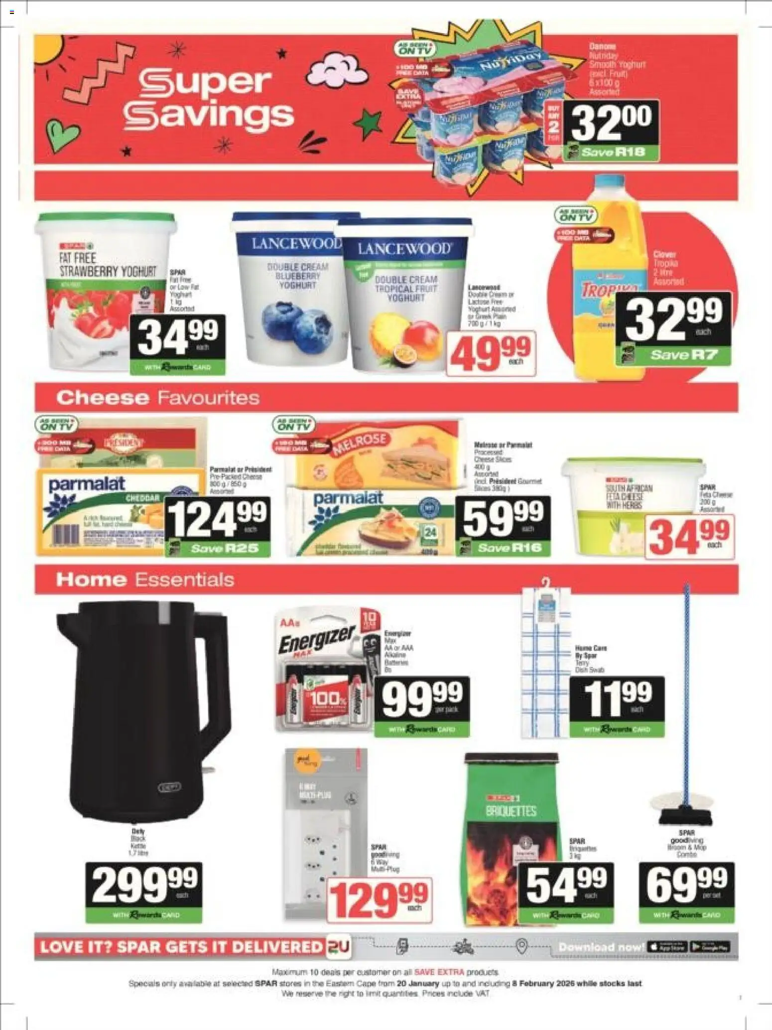 New Spar catalogue – valid from 20.01.2026 | Page: 7 | Products: Yoghurt, Cheese, Herbs, Fruit