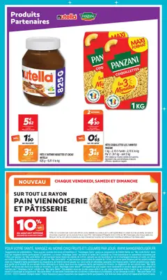 Netto - Prévisualisation de Netto catalogue valide à partir de 10.03.2026 | Page: 7 | Produits: Noisettes, Pâte à tartiner, Pain, Vin