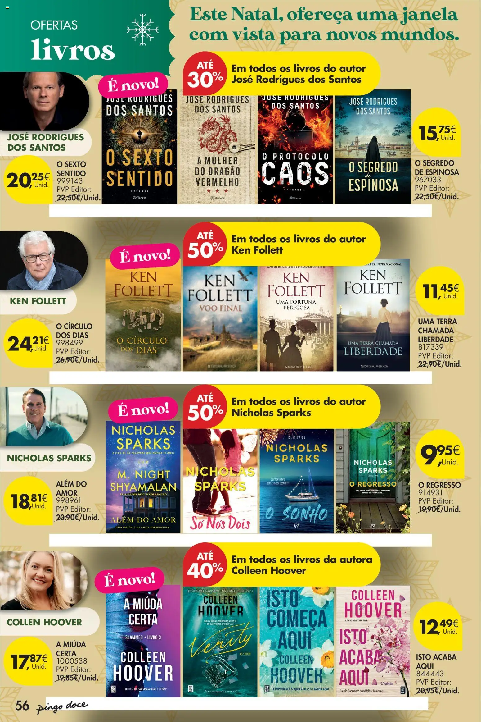 Pingo Doce - Natal │ válido de 11.11.2025 | Página: 56 | Produtos: Janela