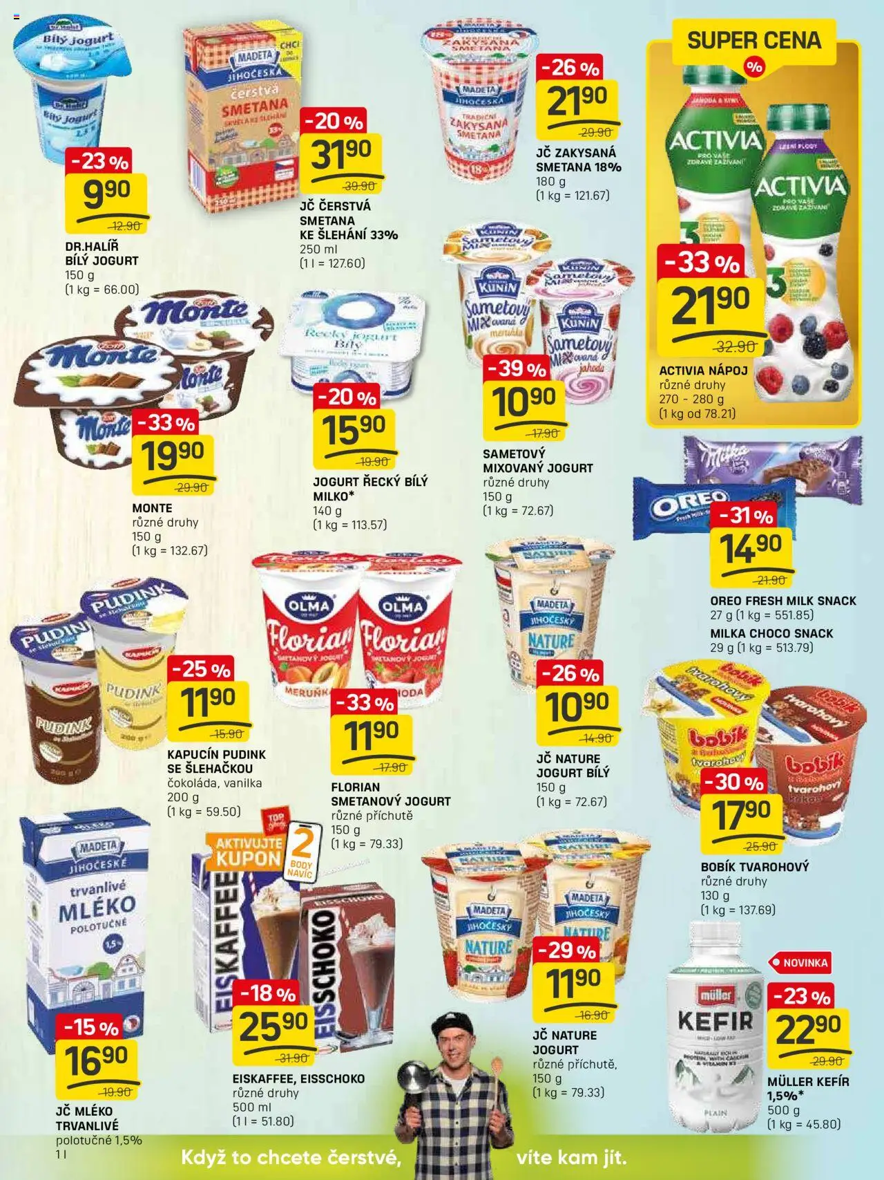 Flop leták - FlopTop od 01.10.2025 | Strana: 5 | Produkty: Řecký jogurt, Kefír, Milka, Oreo
