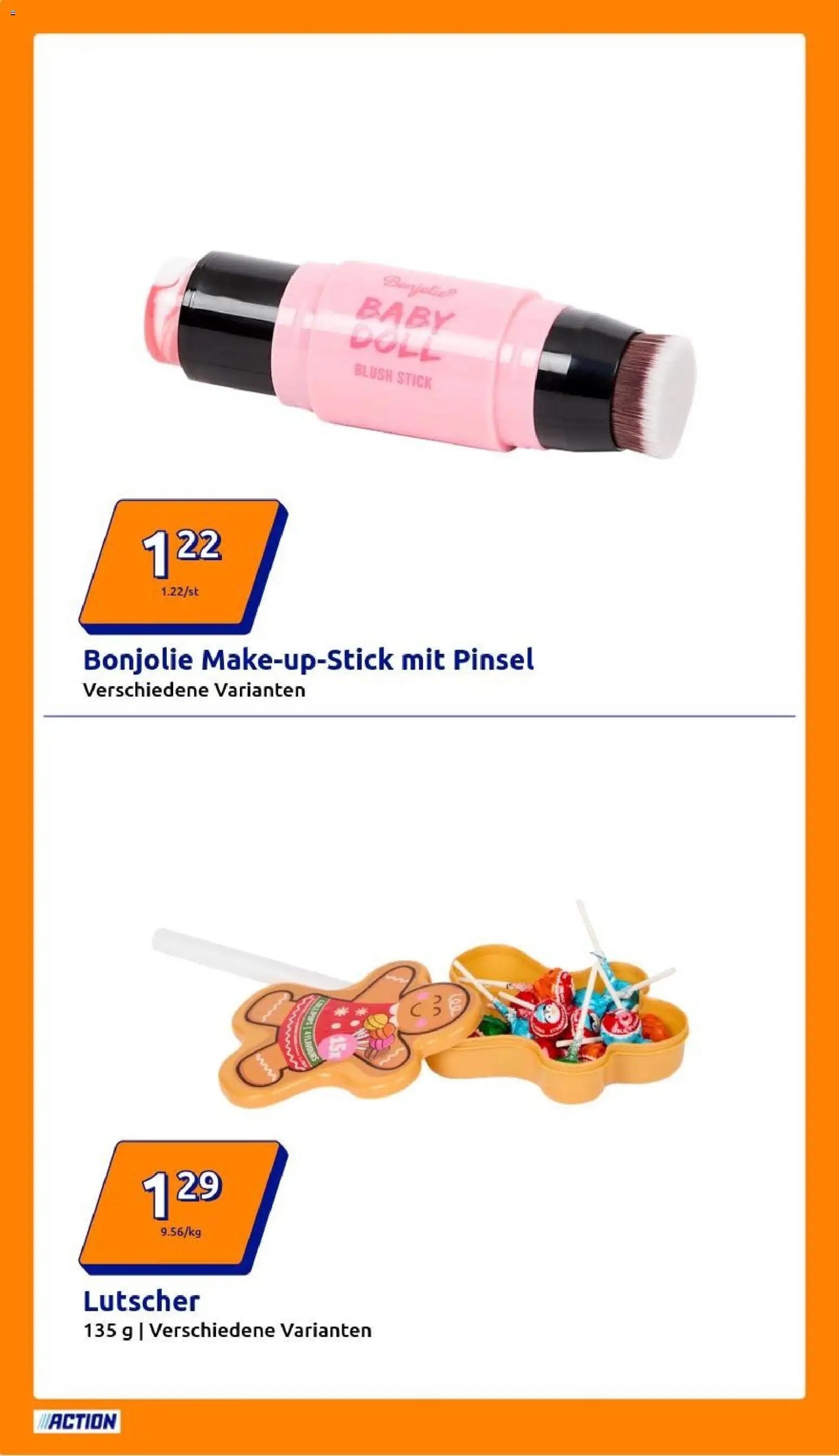 Action Prospekt – gültig ab 10.12.2025 | Seite: 20 | Produkte: Pinsel, Blush