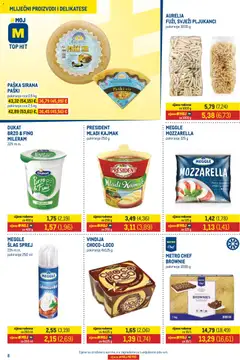 Katalog Metro - Pregled kataloga iz trgovine Metro, vrijedi od 16.12.2025 | Stranica: 8 | Proizvodi: Vindija, Sir, Kajmak, Šlag